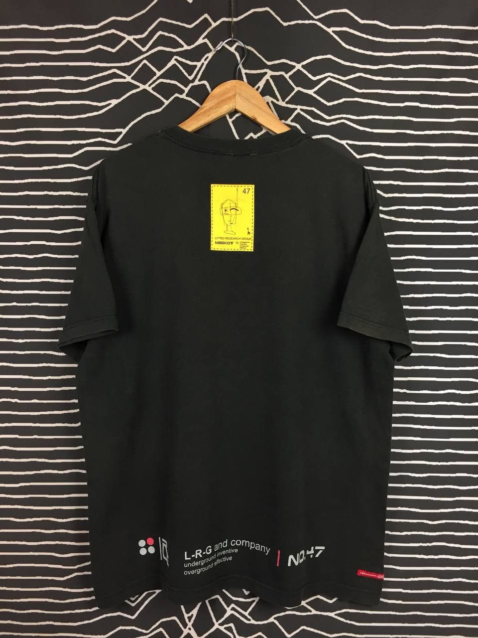 LRG Vtg 90s OG LRG Lifted Research Group Technical Schematic Tee Size US L / EU 52-54 / 3 - 10 Thumbnail