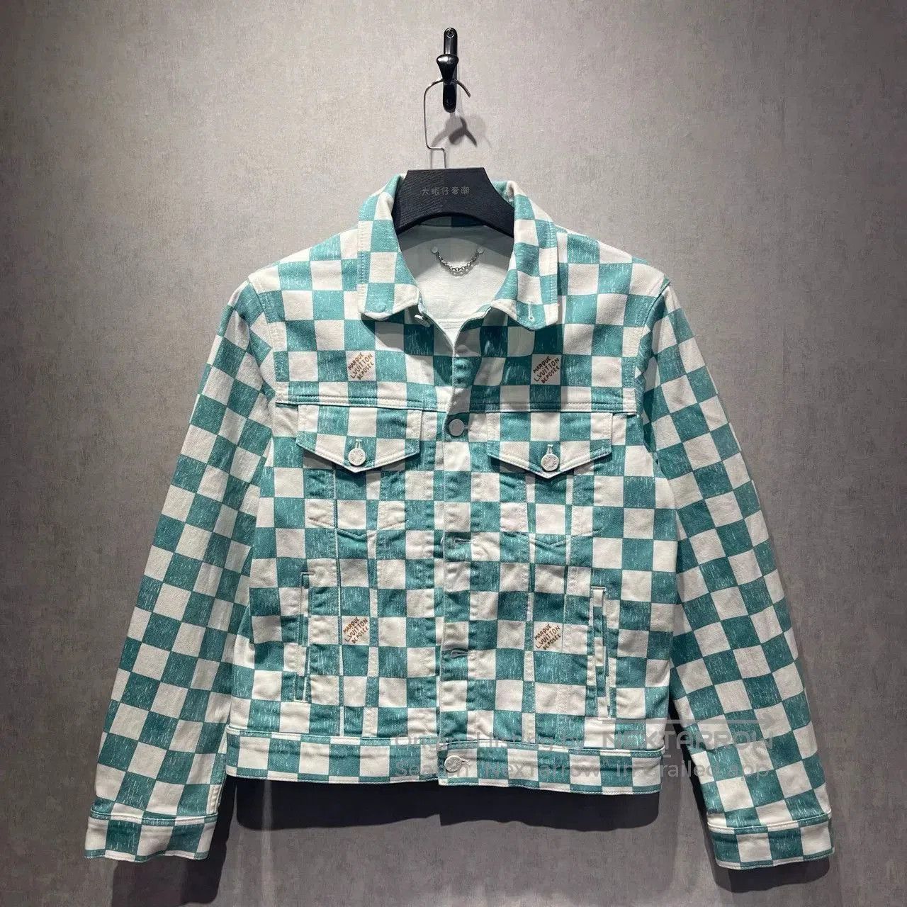 Louis Vuitton Louis Vuitton Checkerboard Denim Jacket. Size US L / EU 52-54 / 3 - 1 Thumbnail