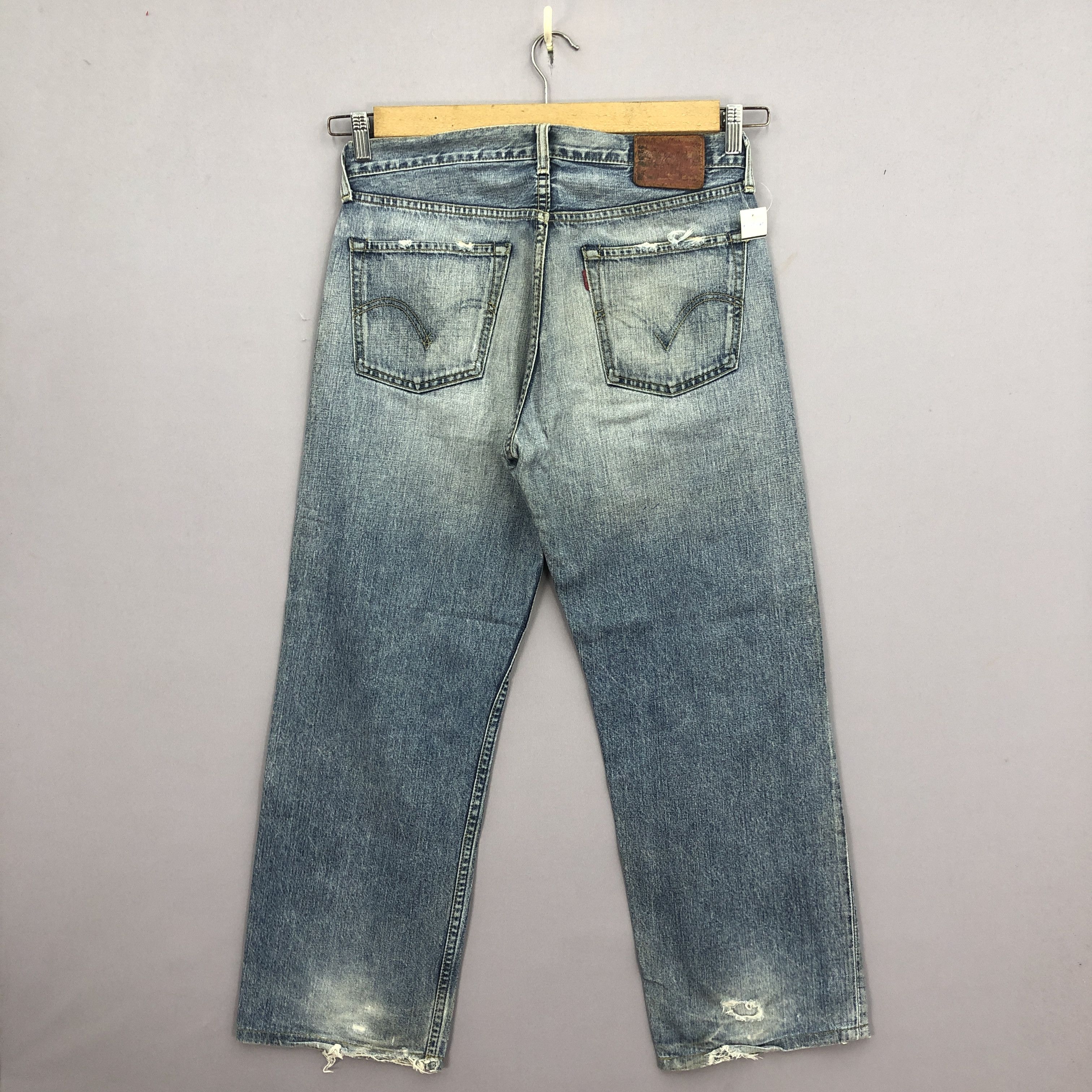 Vintage Levis Faded Jeans Distressed Grunge Levi's 503 Denim