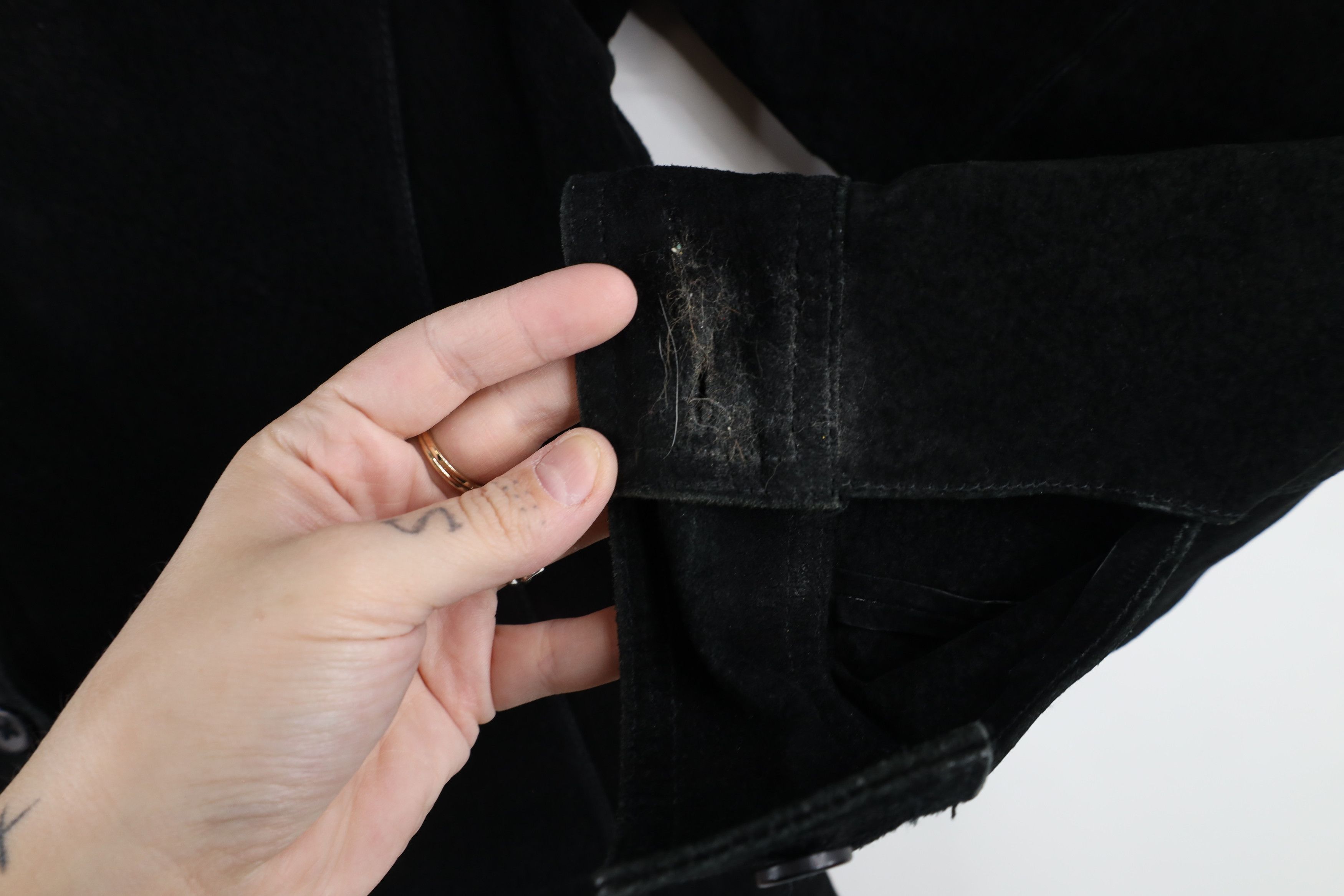 Vintage Vintage 90s Streetwear Suede Leather Shirt Jacket Jac Shirt Size S / US 4 / IT 40 - 6 Thumbnail