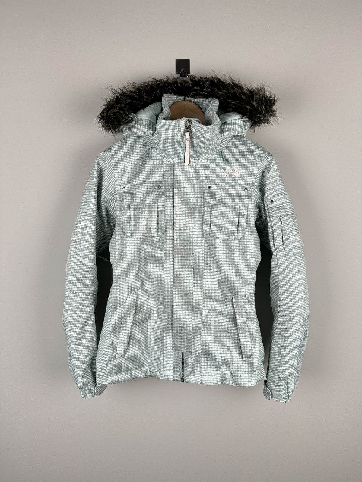 Japanese Brand × The North Face The North Face Fuzzy Rabbit Fur Hooded Ski Jacket Size S / US 4 / IT 40 - 1 Thumbnail