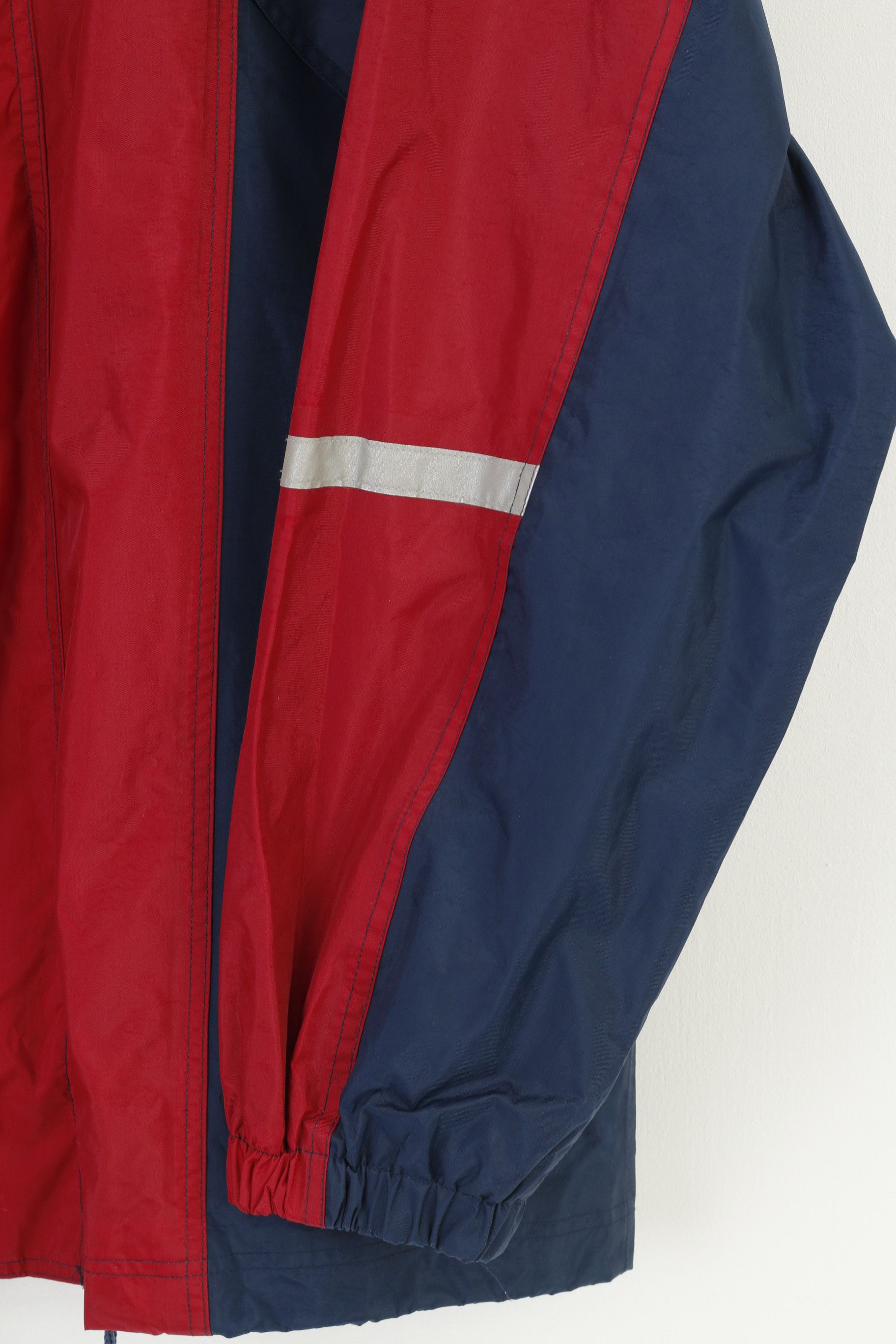 Vintage Crane Sports Men M Jacket Hood Nylon Waterproof Navy 0845 Size US M / EU 48-50 / 2 - 3 Thumbnail