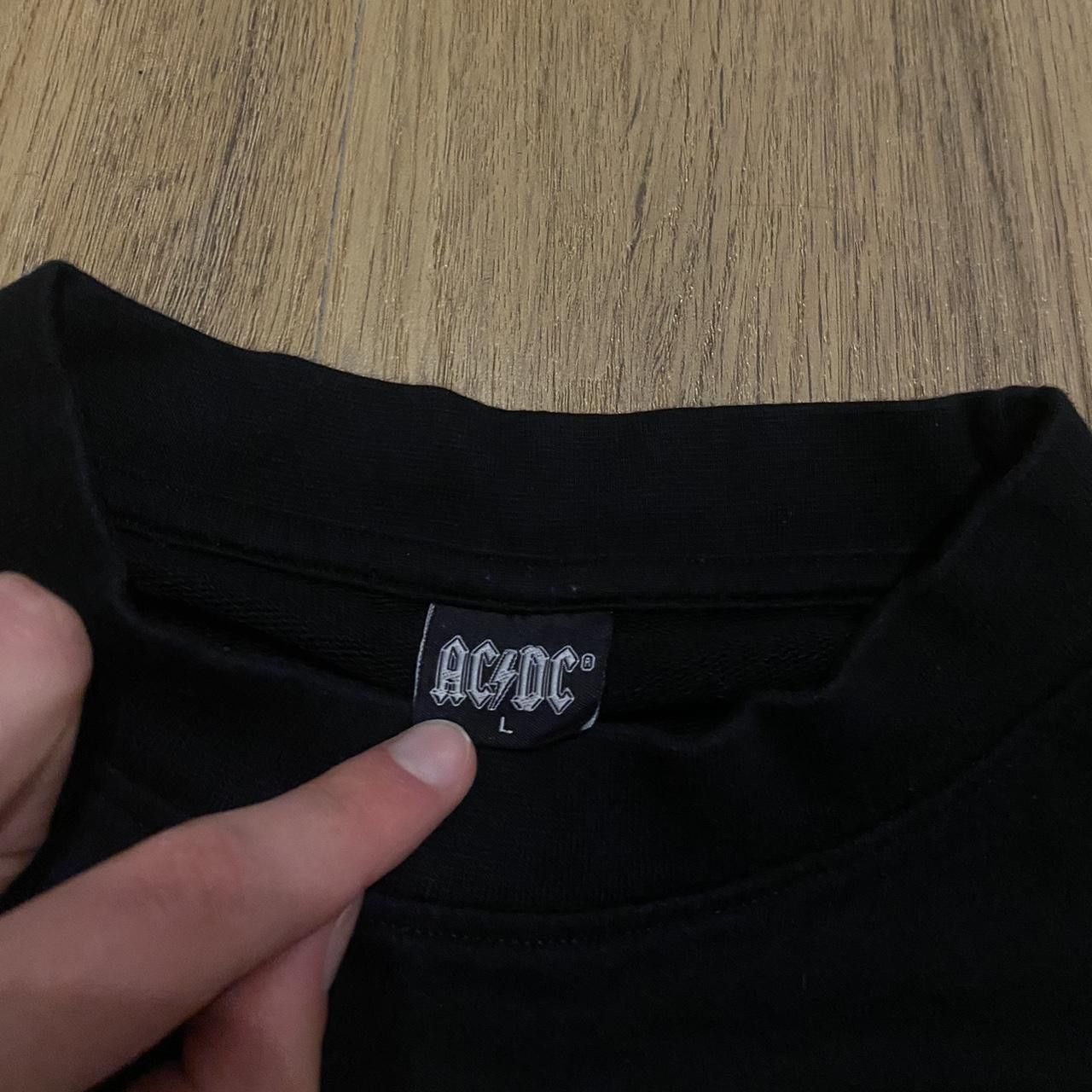 AC/DC AC/DC black and blue crewneck sweatshirtBoxy Size US L / EU 52-54 / 3 - 4 Thumbnail