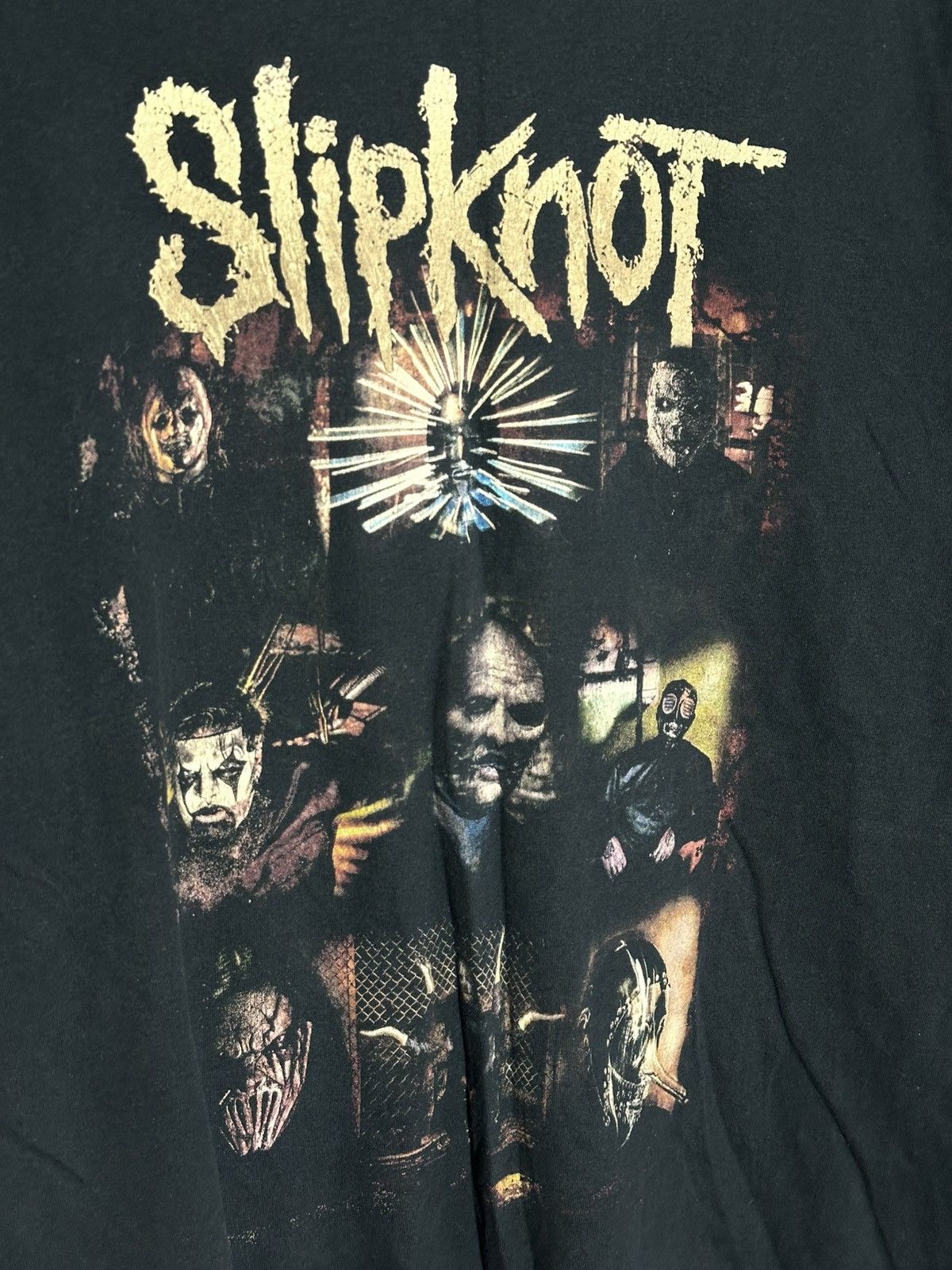 Band Tees Vintage Slipknot "All Hope Is Gone" Tour 08-09 Graphic Tee Size US XL / EU 56 / 4 - 3 Thumbnail