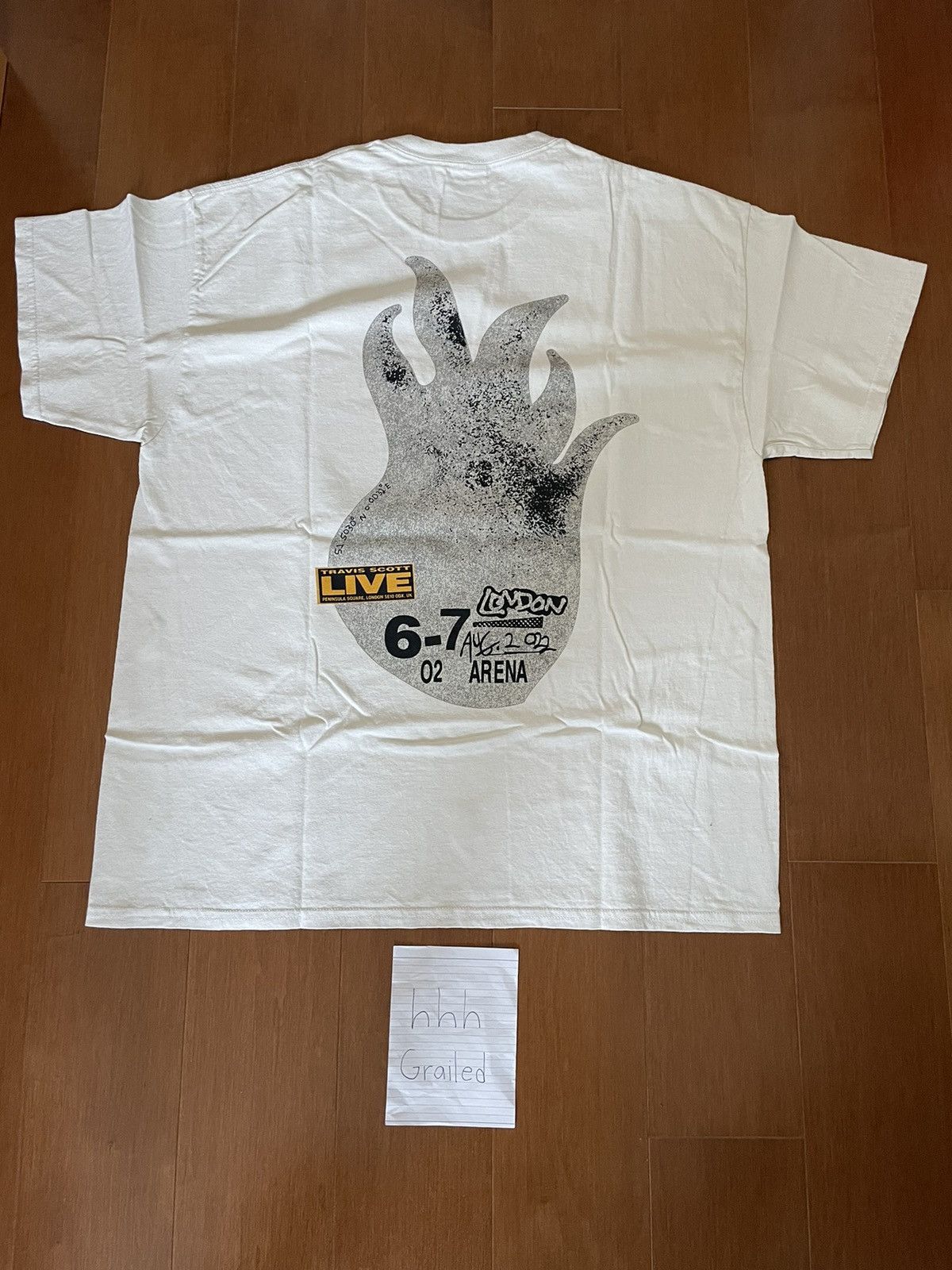Travis Scott LONDON EXCLUSIVE UTOPIA O2 LIVE TRAVIS SCOTT Size US L / EU 52-54 / 3 - 2 Thumbnail
