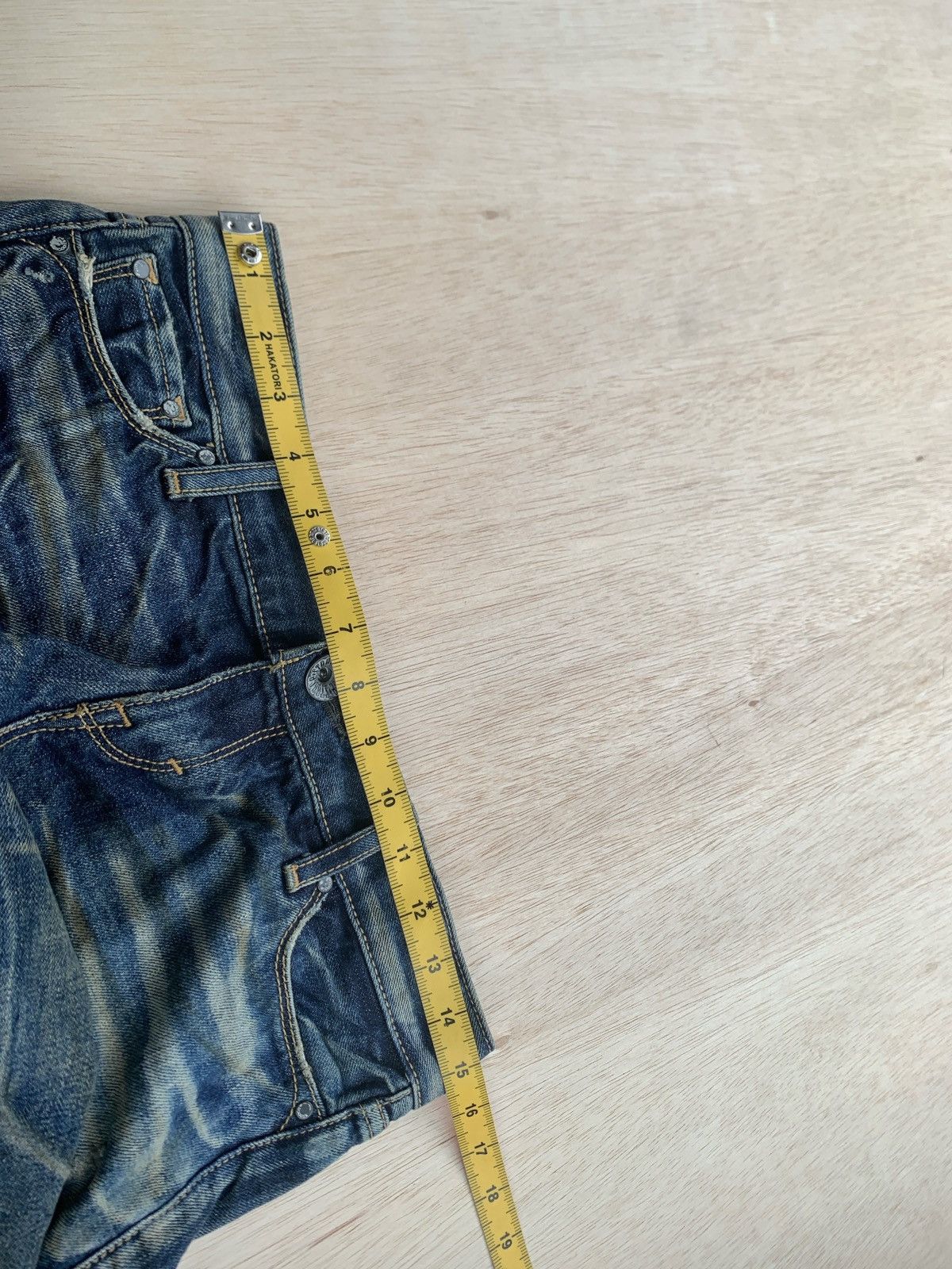 Hysteric Glamour × If Six Was Nine × Japanese Brand Flare Jeans Vintage By Stooge Denim Bootcut Size US 30 / EU 46 - 10 Thumbnail
