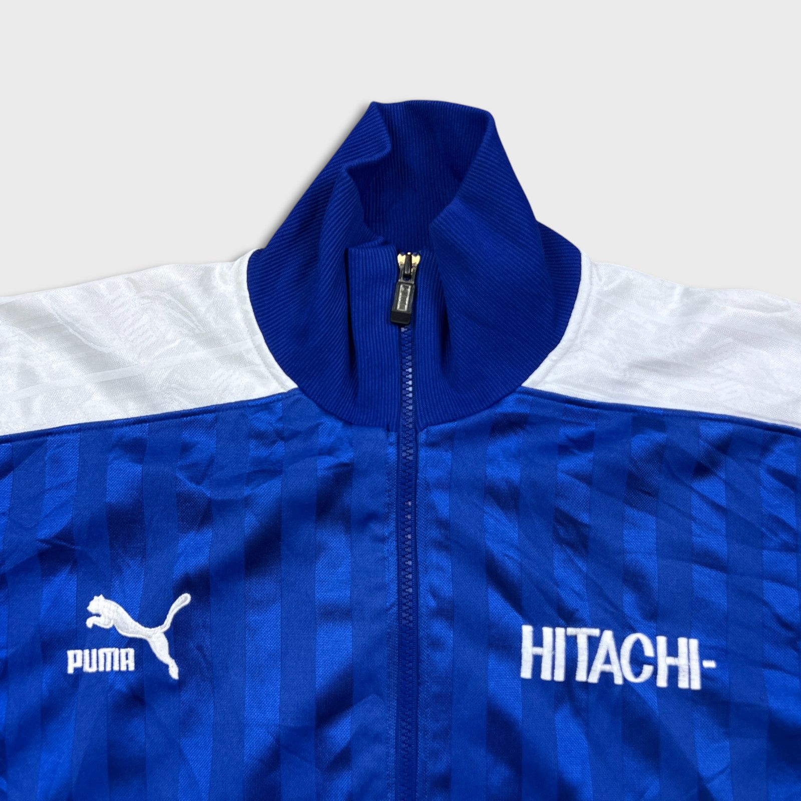 Puma × Vintage Vintage Puma Track Jacket Medium Hitachi Zip 90s Tracksuit Size US M / EU 48-50 / 2 - 2 Thumbnail