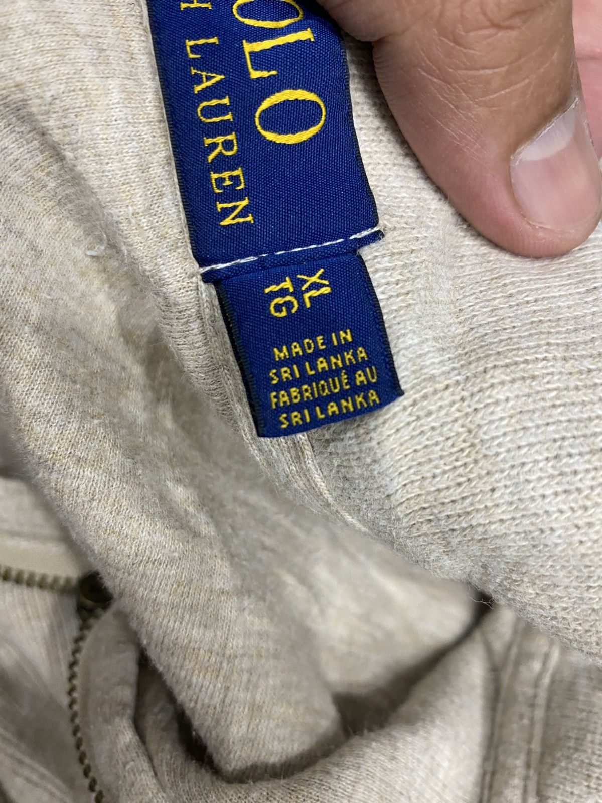 Ralph Lauren POLO RALPH LAUREN HALF ZIPPER Size US XL / EU 56 / 4 - 10 Thumbnail