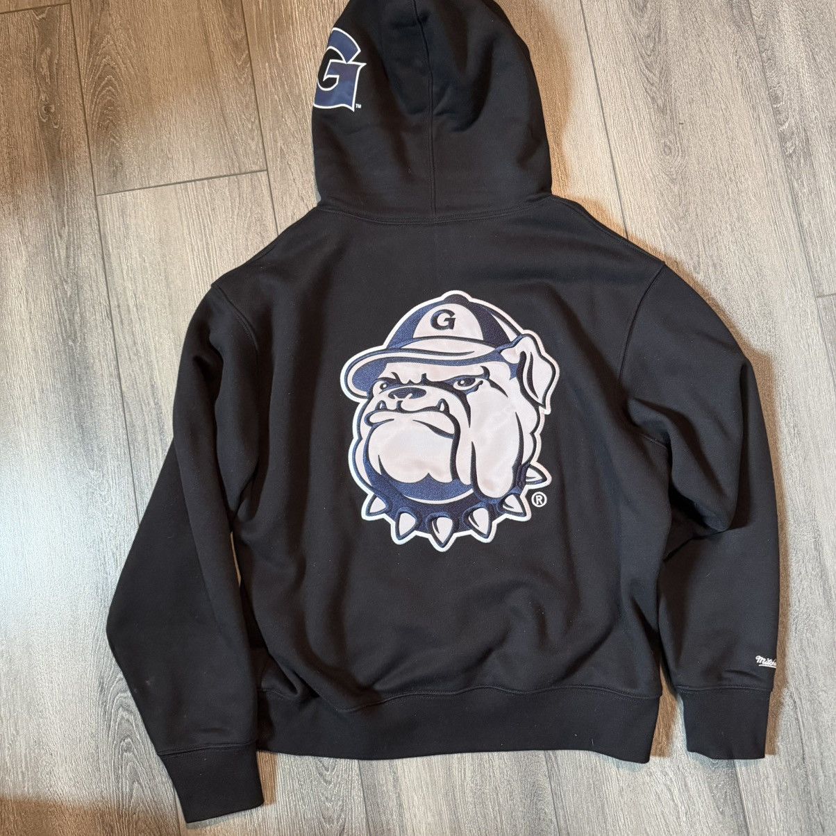 Mitchell & Ness × NCAA × Supreme Supreme x Mitchel & Ness NCAA Georgetown Hoodie Size US S / EU 44-46 / 1 - 4 Thumbnail