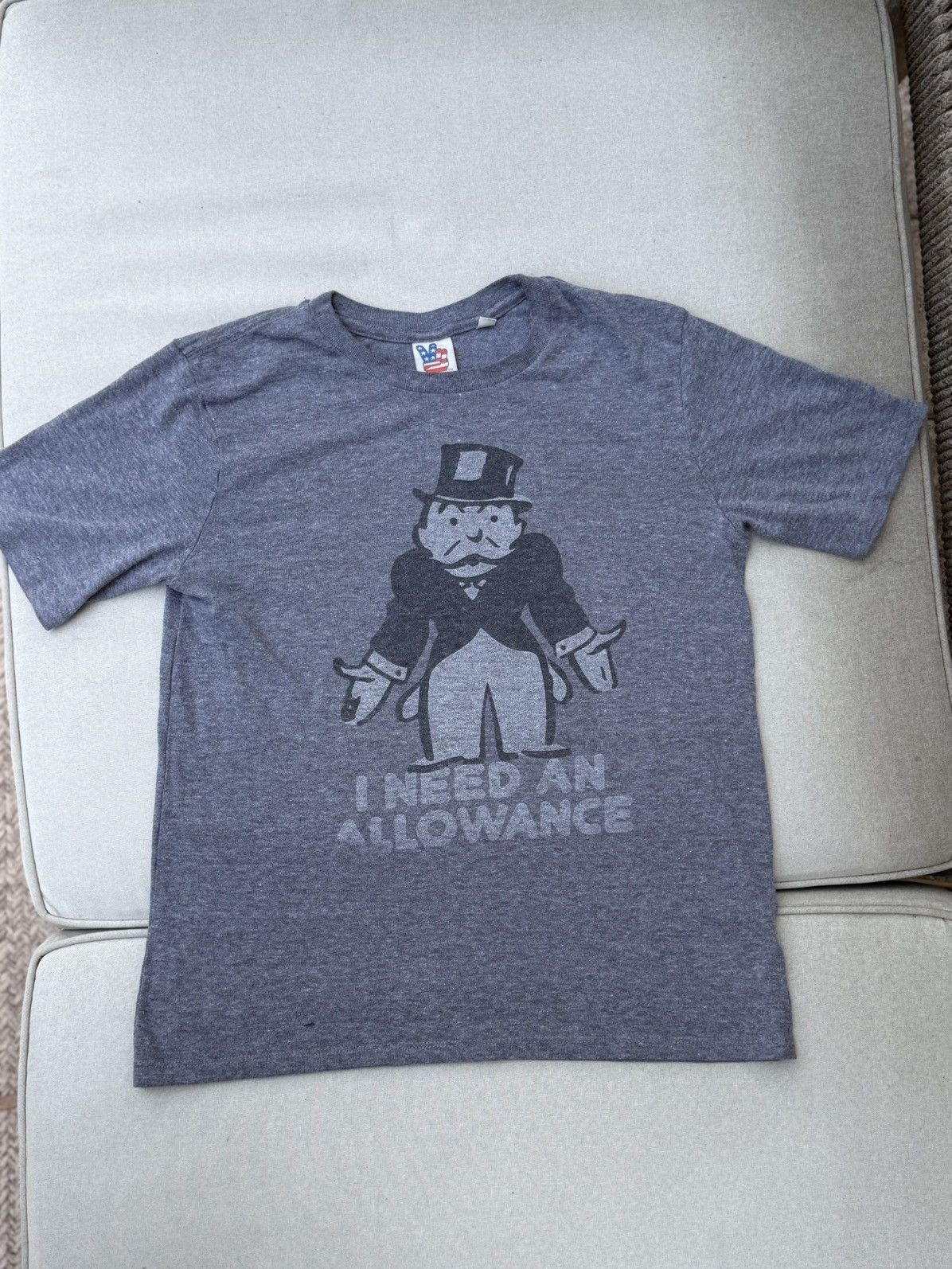 Junk Food Junk Food “I Need An Allowance” Monopoly Graphic T – Kids L Size US S / EU 44-46 / 1 - 1 Thumbnail