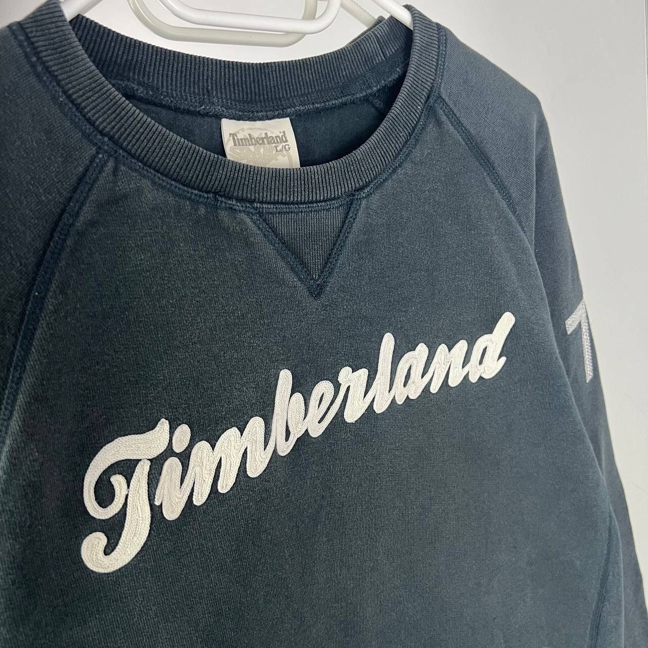 Timberland Timberland Vintage Sweatshirt Big Embroidered Logo Y2K Size US L / EU 52-54 / 3 - 3 Thumbnail
