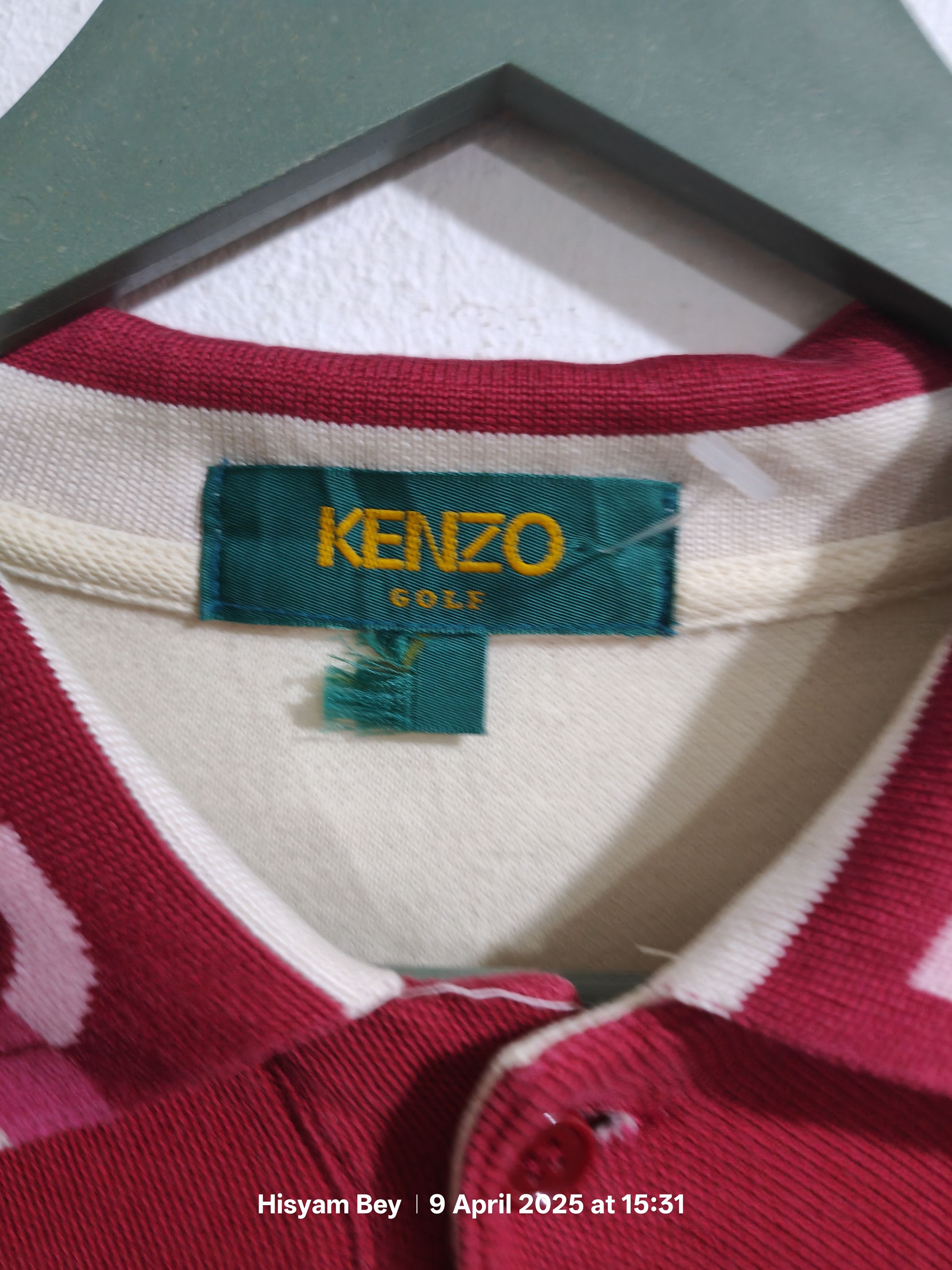 Kenzo × Vintage Kenzo Golf polo tee Size US L / EU 52-54 / 3 - 2 Thumbnail