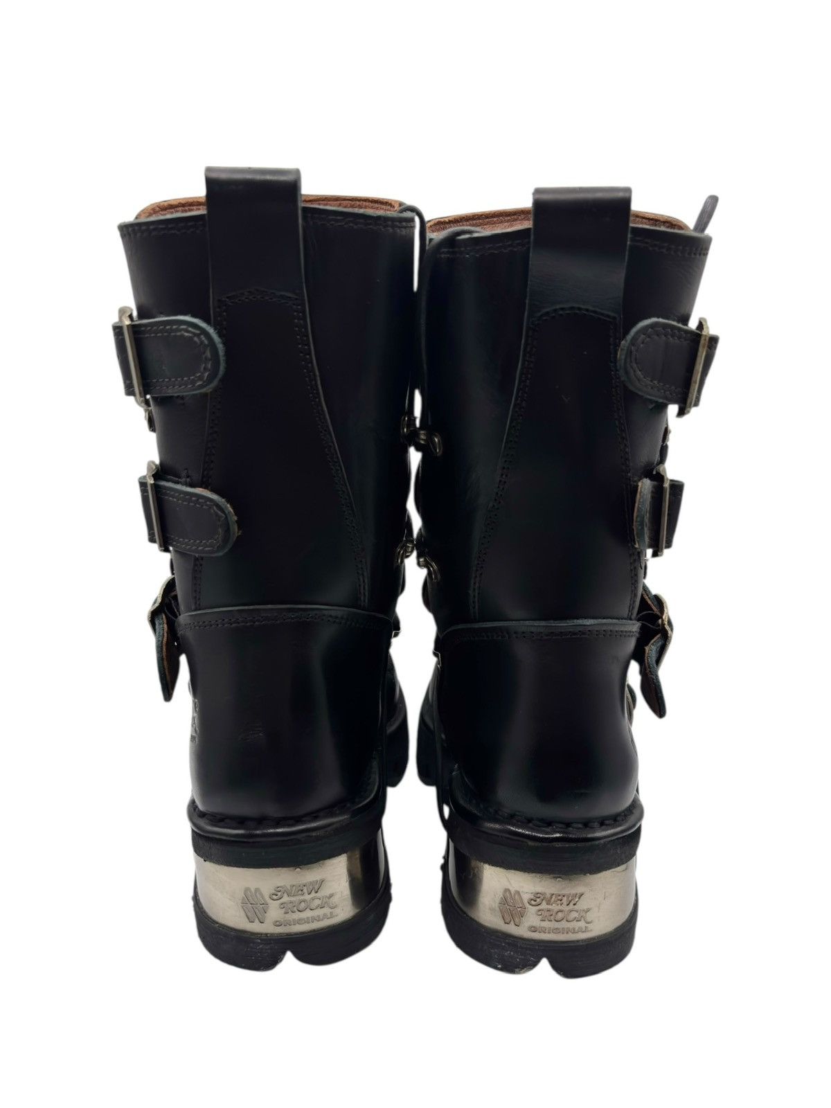 New Rock Vintage New Rock heeled mid-calf boots Size 40 Size US 10 / IT 40 - 3 Thumbnail