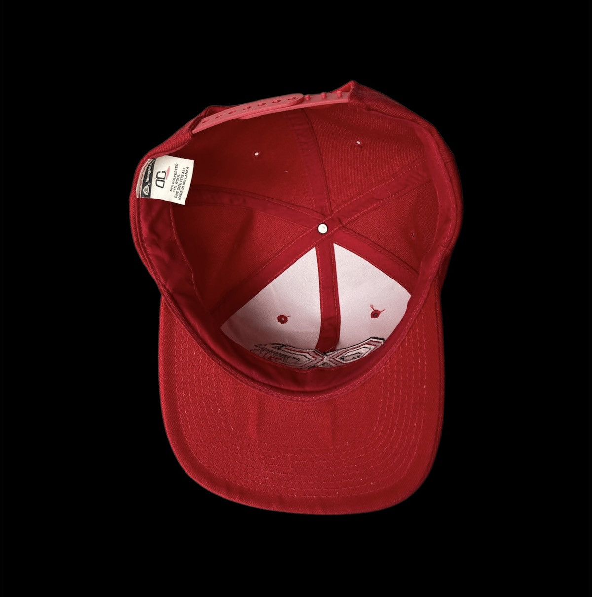Vintage Vintage 90s OG Red SnapBack Cap Youngan Hat Hiphop Rap kush Size ONE SIZE - 8 Thumbnail