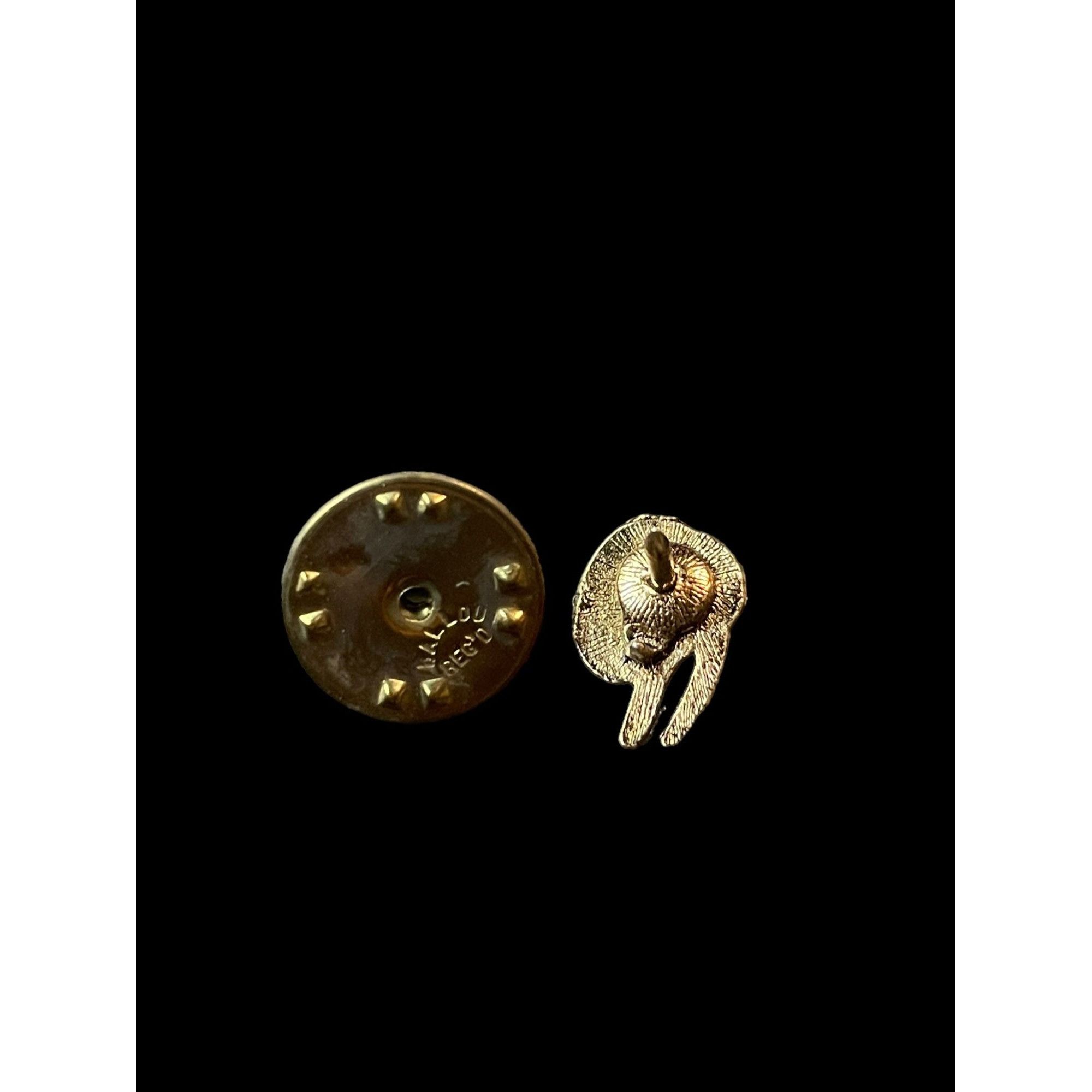 Vintage Vintage Gold Tone Walrus Head Alaska Souvenir Brooch Pin Size ONE SIZE - 4 Thumbnail