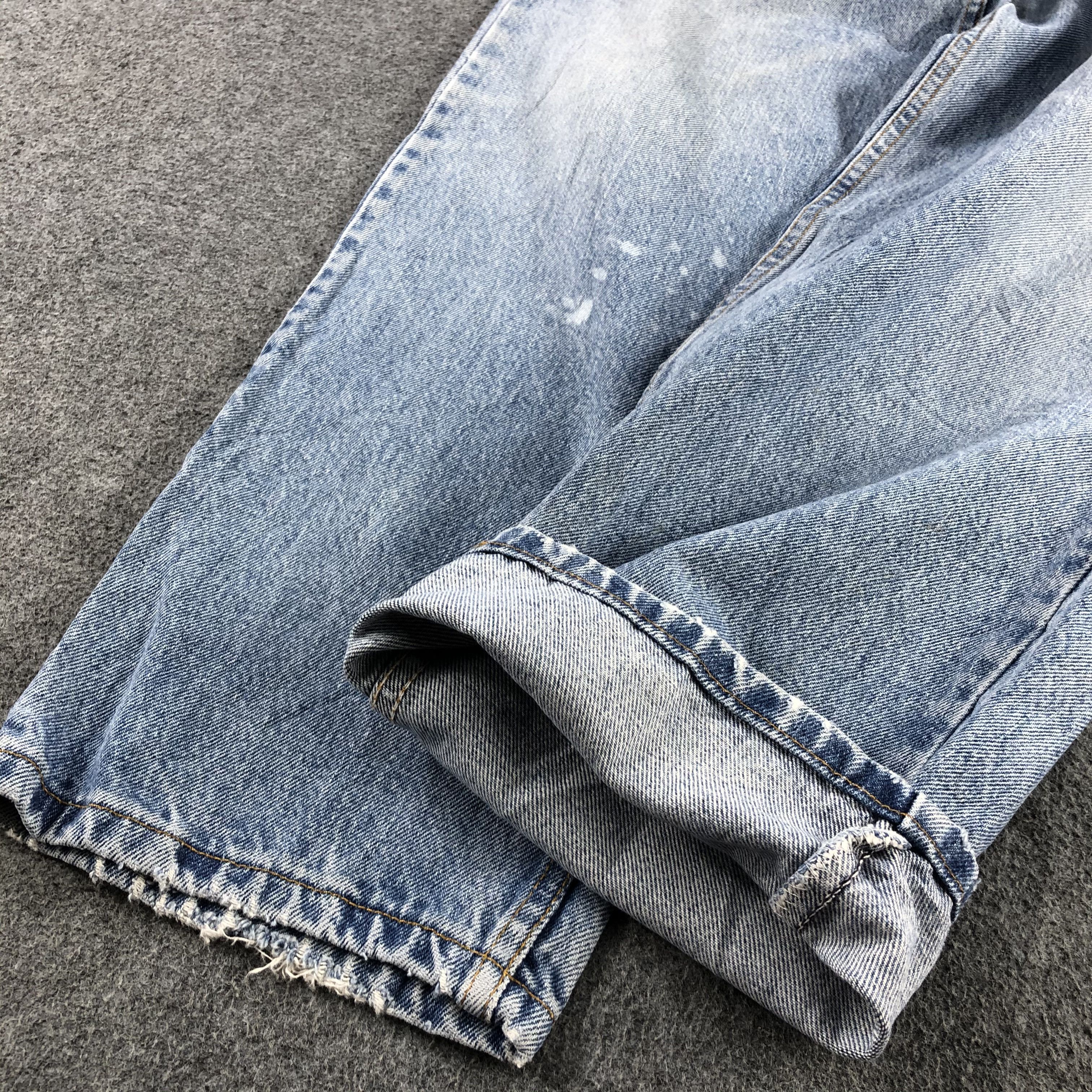 Levi's Vintage 90s Blue Wash Levis 550 Jeans-J2437 Size US 34 / EU 50 - 7 Thumbnail