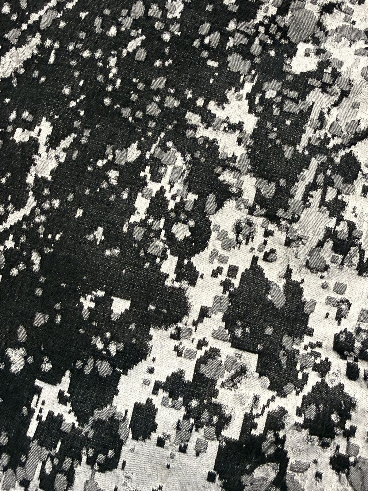 Issey Miyake 2000s Issey Miyake Shadow Paint Splatter Stitch Print Pants Size US 28 / EU 44 - 4 Thumbnail