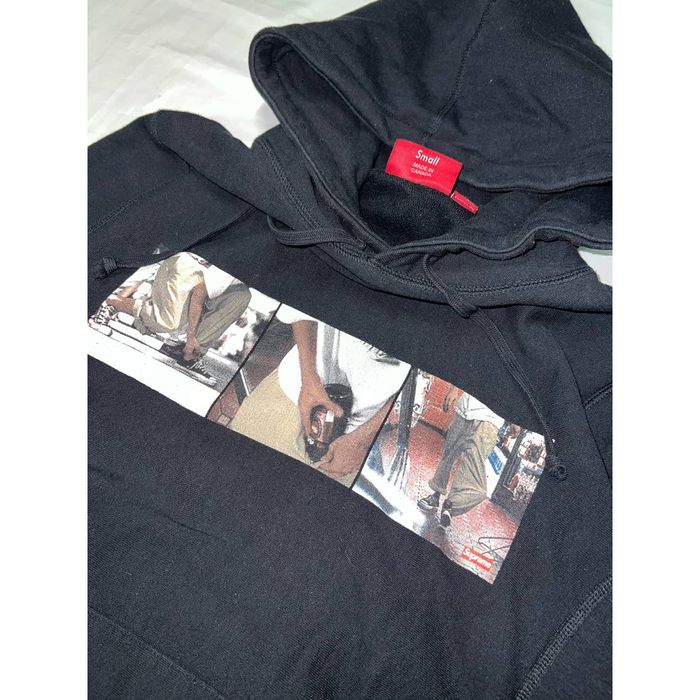 Supreme hoodie best sale kid size