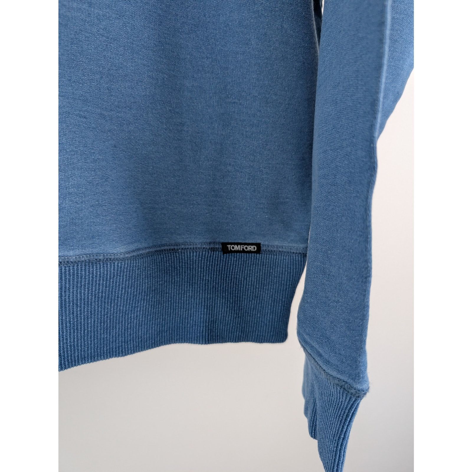 Tom Ford o1rshd1 Sweatshirt in Denim Blue Size US M / EU 48-50 / 2 - 5 Thumbnail