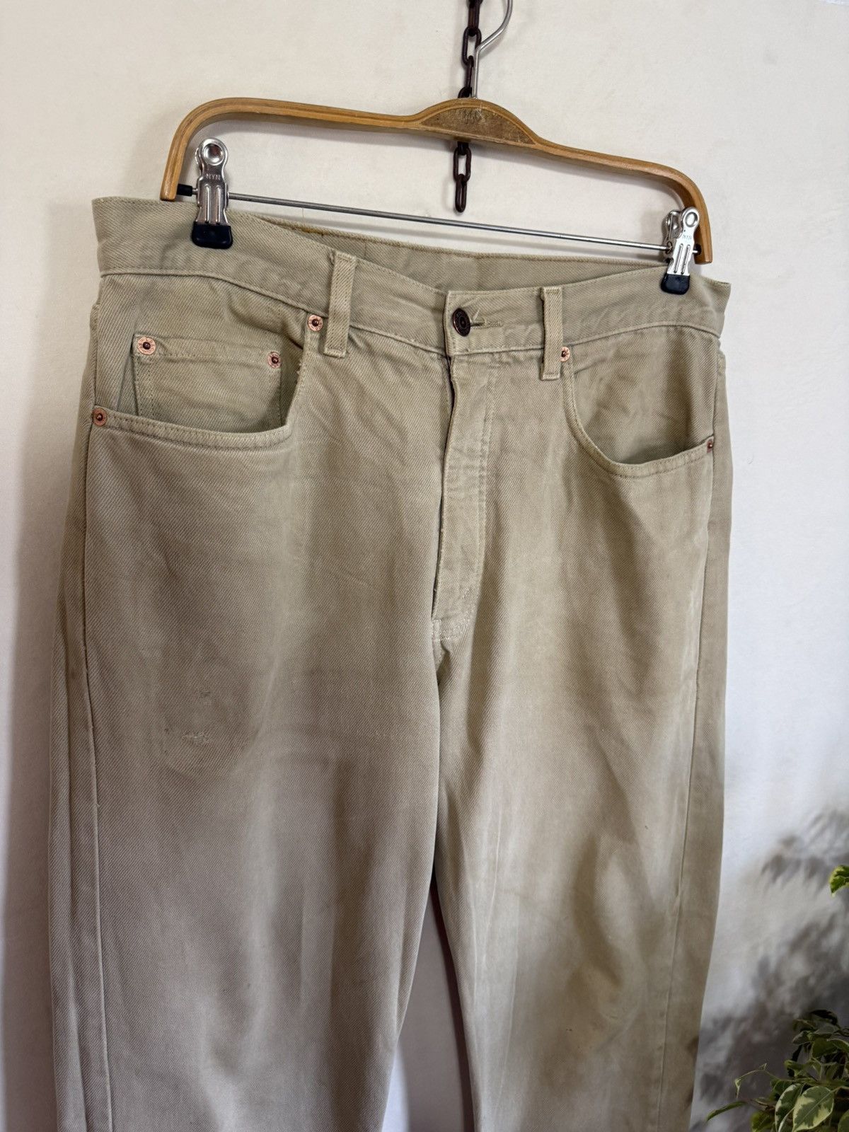 Levi's Levi’s Orange Tab Jeans Beige Size 34 Size US 34 / EU 50 - 4 Thumbnail