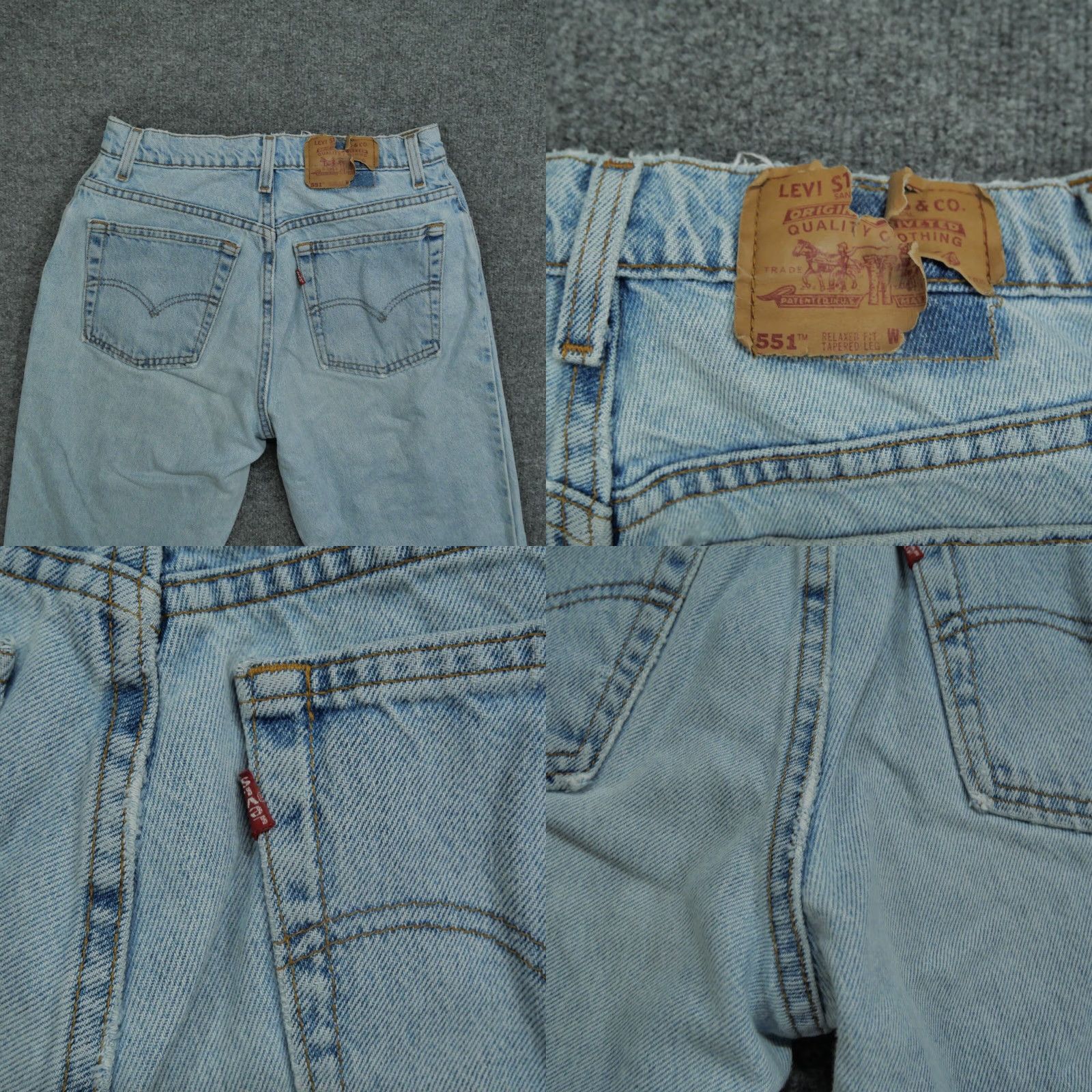Levi's **VINTAGE LEVI'S 90S 12P PETITE BLUE DENIM JEANS RELAXED FIT** User: Vintage Levi's 90s 12P Petite Blue Denim Jeans Relaxed Fit Size 30" / US 8 / IT 44 - 9 Thumbnail