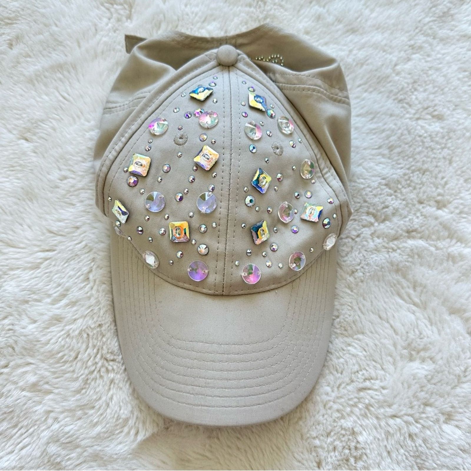Other Sassofono women hat with crystals Size ONE SIZE - 1 Thumbnail