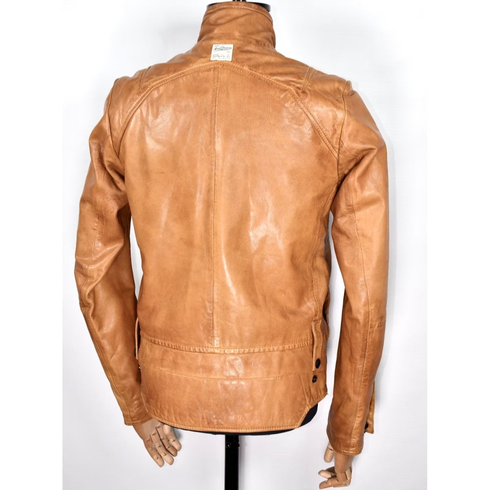 G-Star G-Star Brando Leather Jacket Mens M Brown Leather Jacket Size M Size US M / EU 48-50 / 2 - 7 Thumbnail