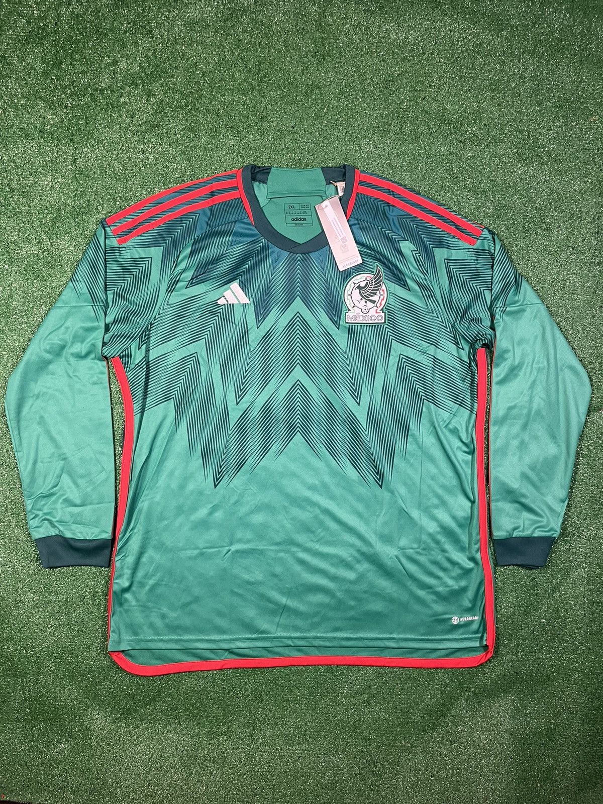 Adidas MEXICO LONG SLEEVE HOME JERSEY | Grailed