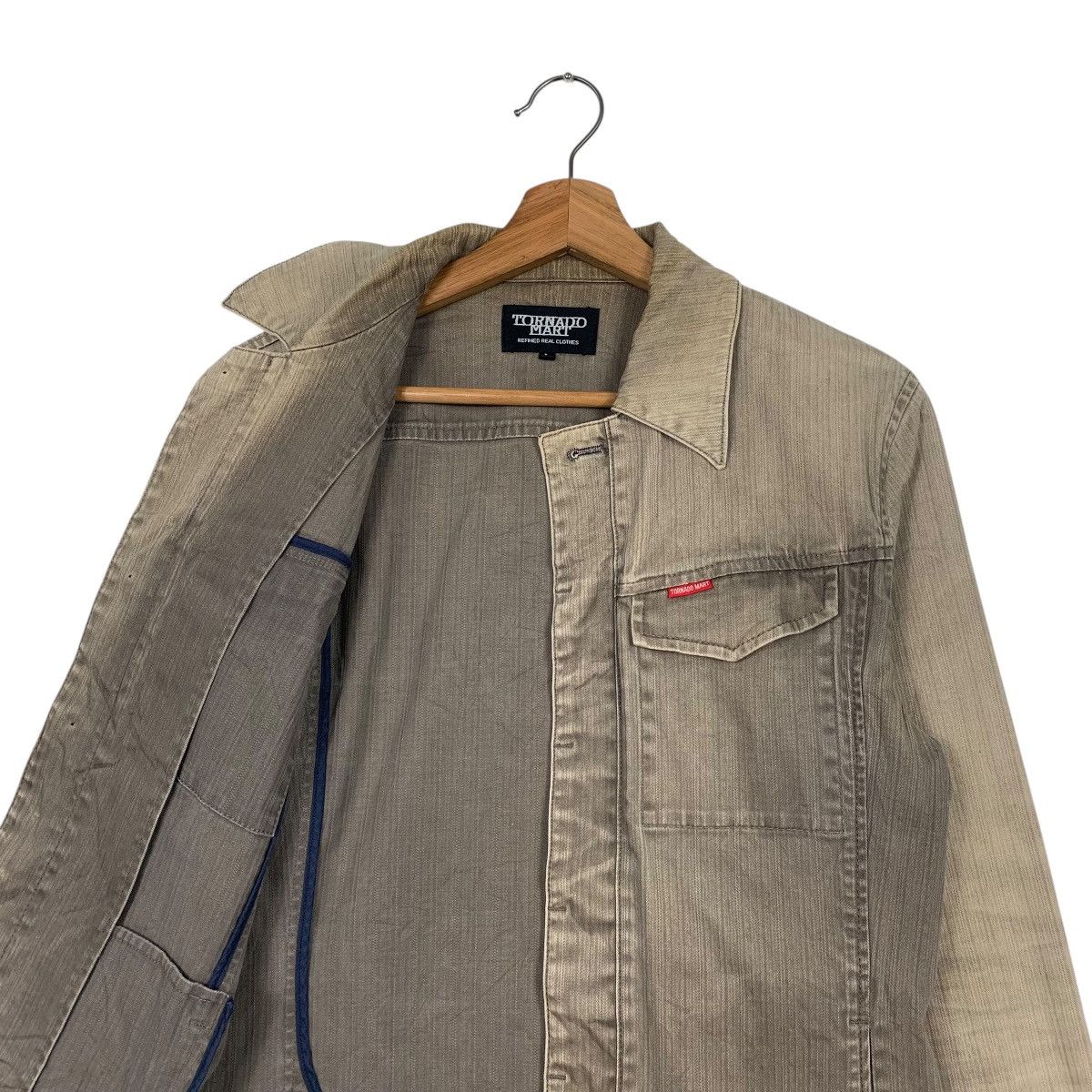 Tornado Mart Tornado Mart Denim Jacket Size US L / EU 52-54 / 3 - 10 Thumbnail
