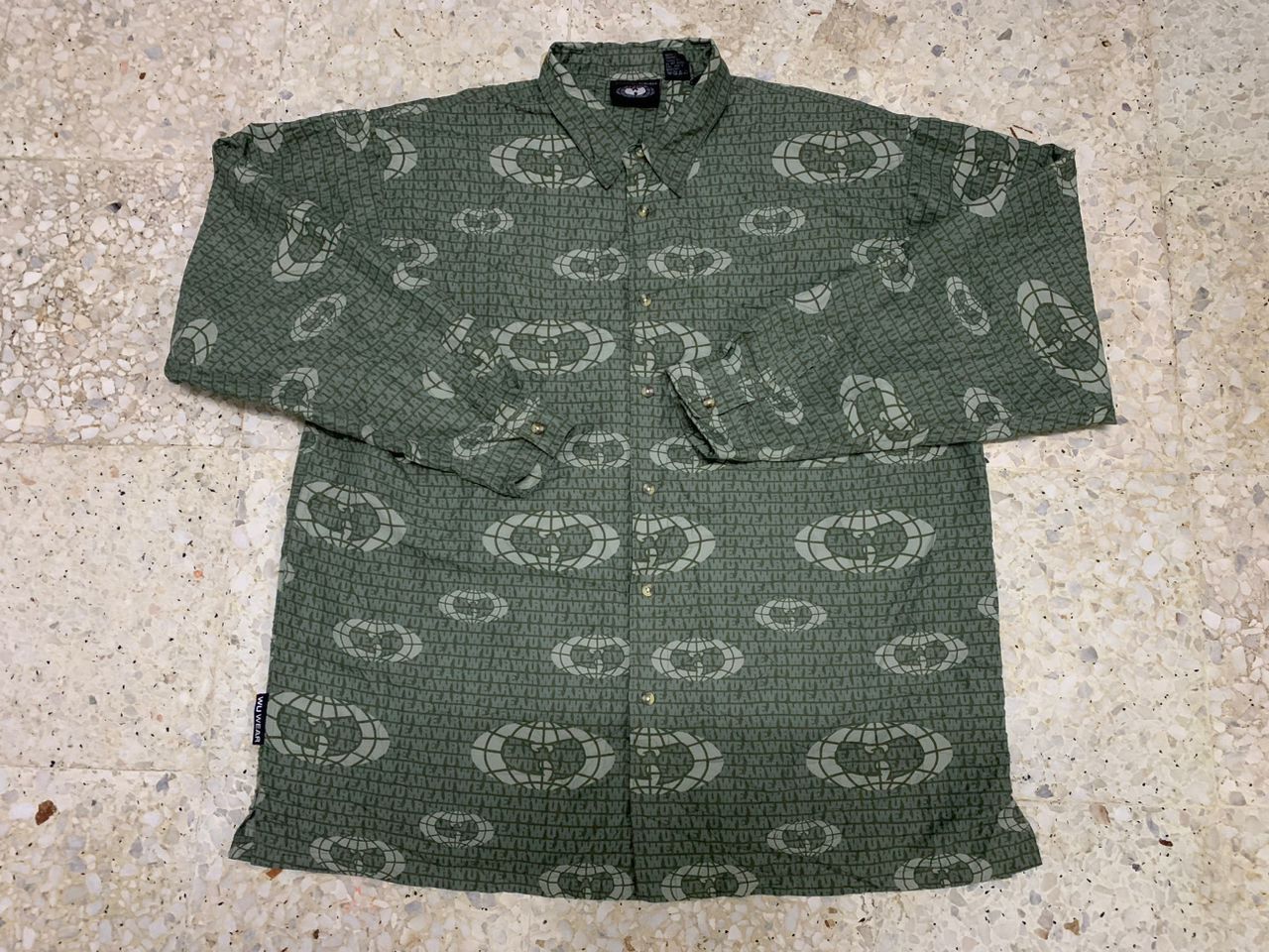 Wu-Tang Clan WU WEAR FULL PRINT RARE Size US XXL / EU 58 / 5 - 9 Thumbnail