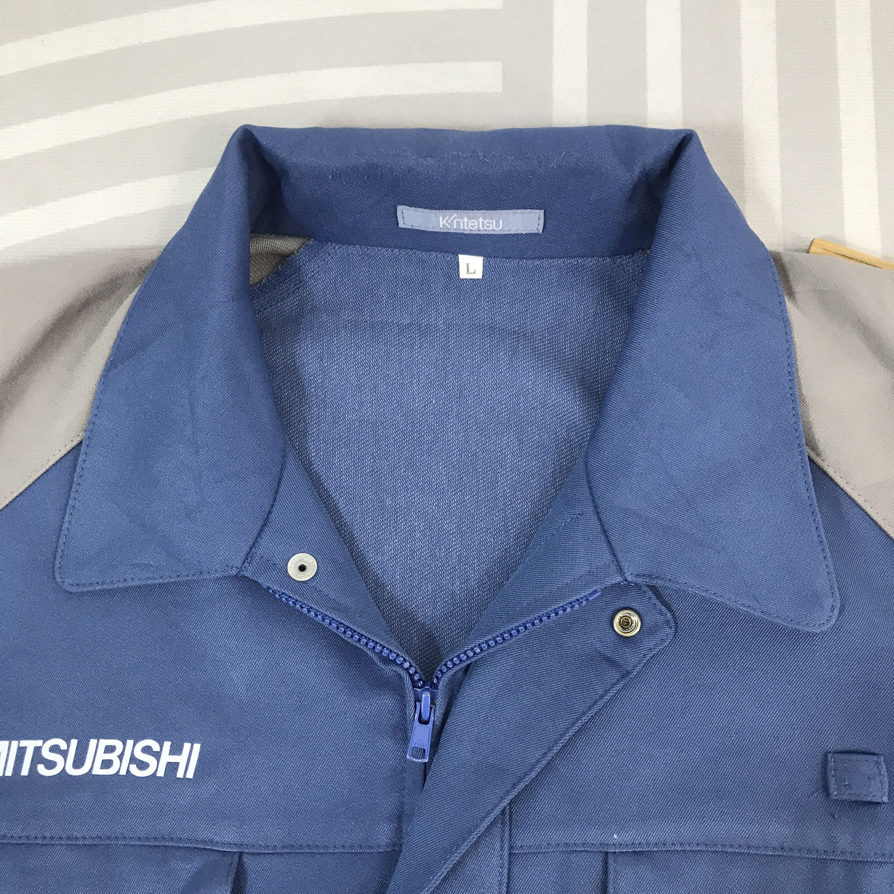 Japanese Brand Vintage Mitsubishi Racing motorsport custom Jacket Size US L / EU 52-54 / 3 - 9 Thumbnail