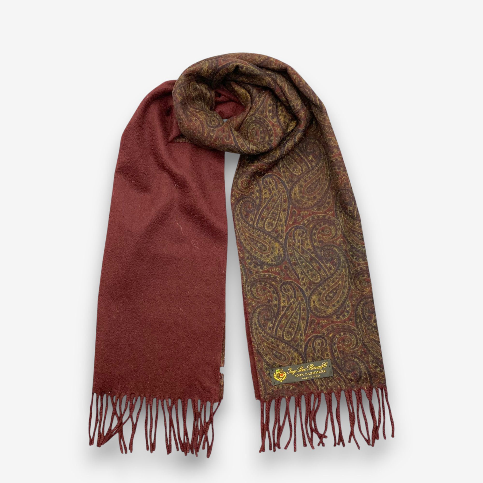 Loro Piana Vintage Loro Piana Scarf Muffler Cashmere Winter 56789 Size ONE SIZE - 2 Thumbnail