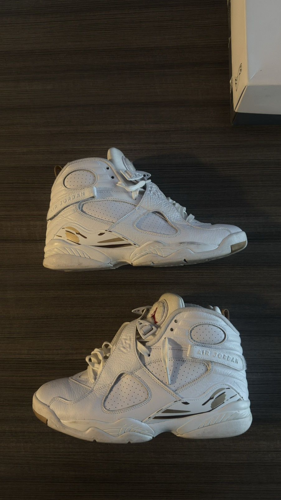 Jordan Brand × October's Very Own OVO Jordan 8, White Size US 11.5 / EU 44-45 - 3 Thumbnail