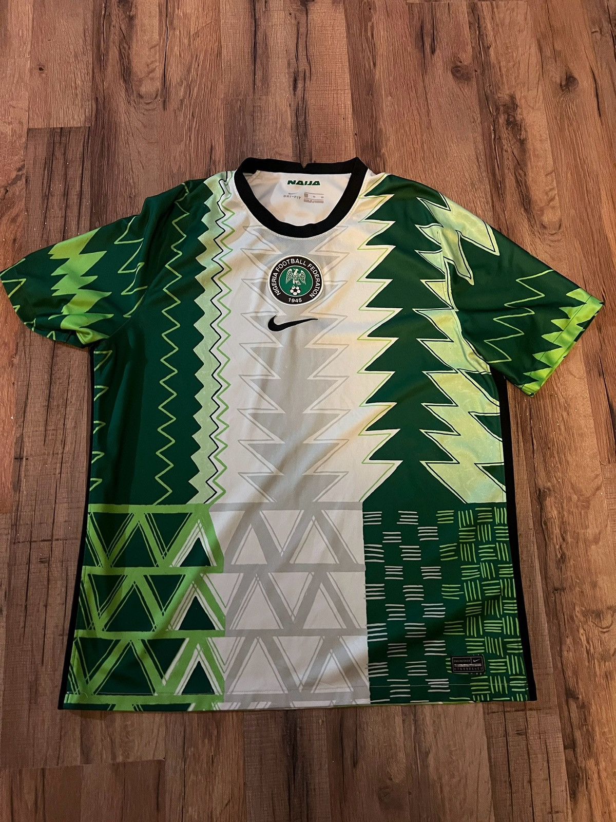 Nike Nigeria football jersey Size US XL / EU 56 / 4 - 1 Thumbnail