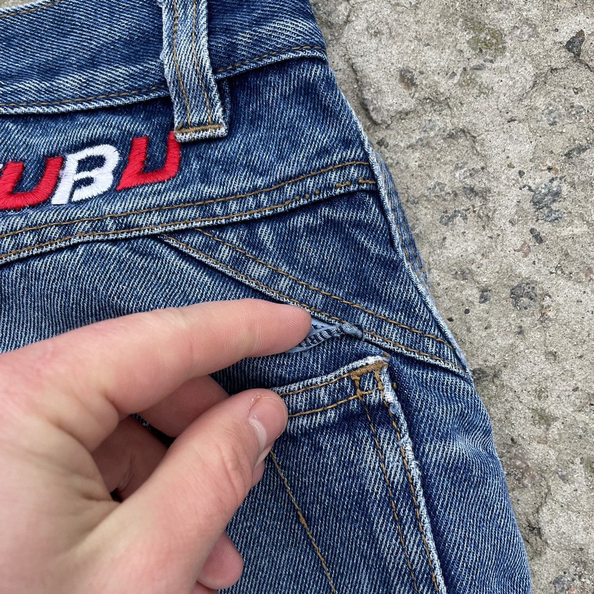 Fubu Vintage Fubu Jeans Baggy Fitted Y2K 90s Rap Size US 30 / EU 46 - 19 Thumbnail
