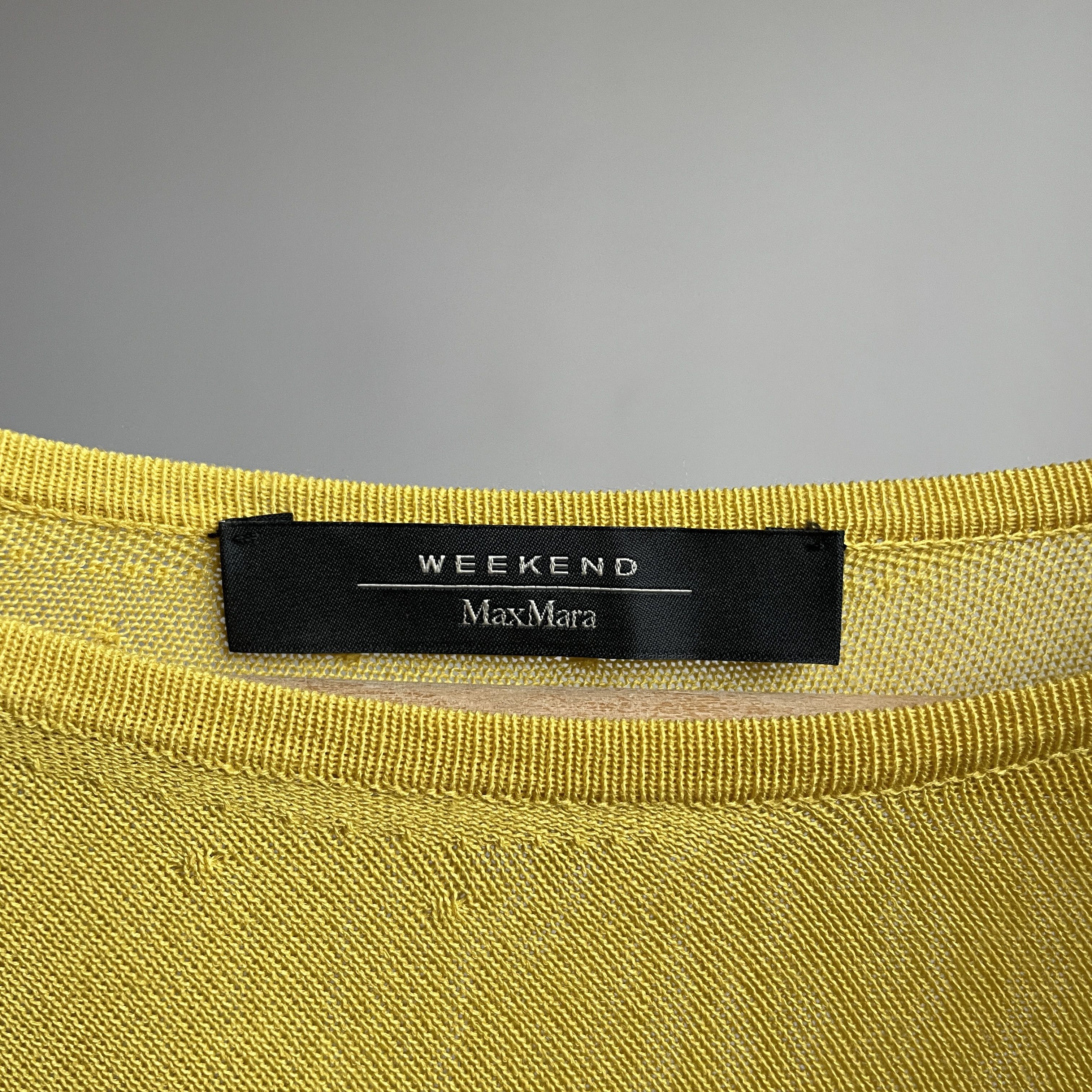 Weekend Max Mara Weekend Max Mara Asymmetric Knitted Viscose Dress Size S Size S / US 4 / IT 40 - 7 Thumbnail