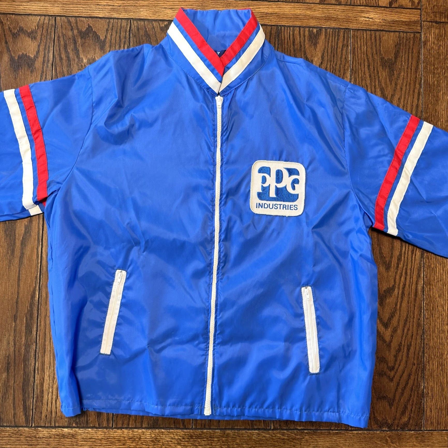 Vintage VINTAGE Horizon Sportswear PPG Indy Car World Series Racing Jacket Men’s Large L Blue Nylon Zip Windbreaker 1970s Cars Style Full Zip Lightweight Size US L / EU 52-54 / 3 - 2 Thumbnail