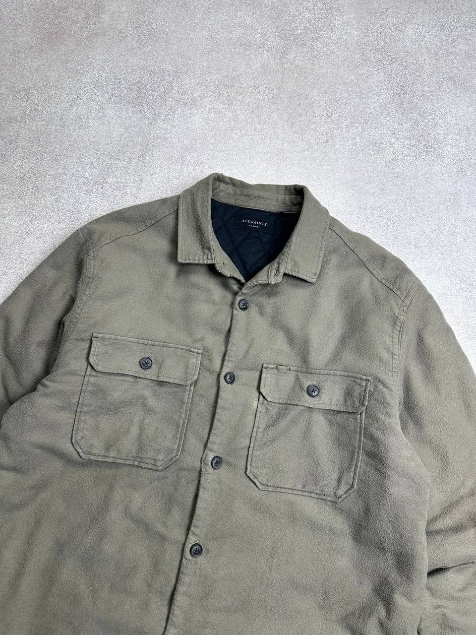 Allsaints Vintage Allsaints Heavy Plaid Overshirt Jacket XL Size US XL / EU 56 / 4 - 3 Thumbnail