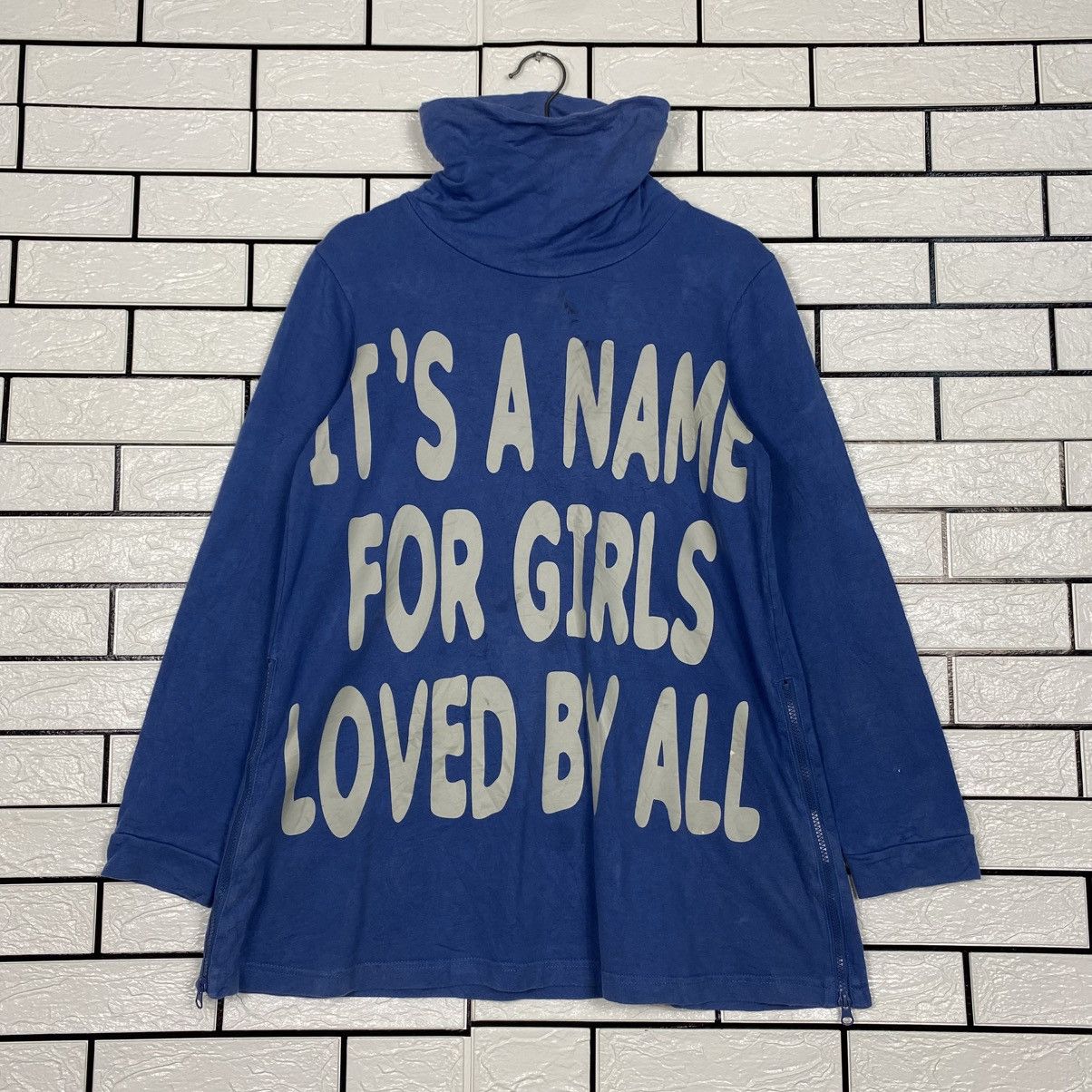 Hysteric Glamour 📌Turtle Neck Sweatshirt Drug Store Spell Out Big Logo Size US M / EU 48-50 / 2 - 2 Thumbnail