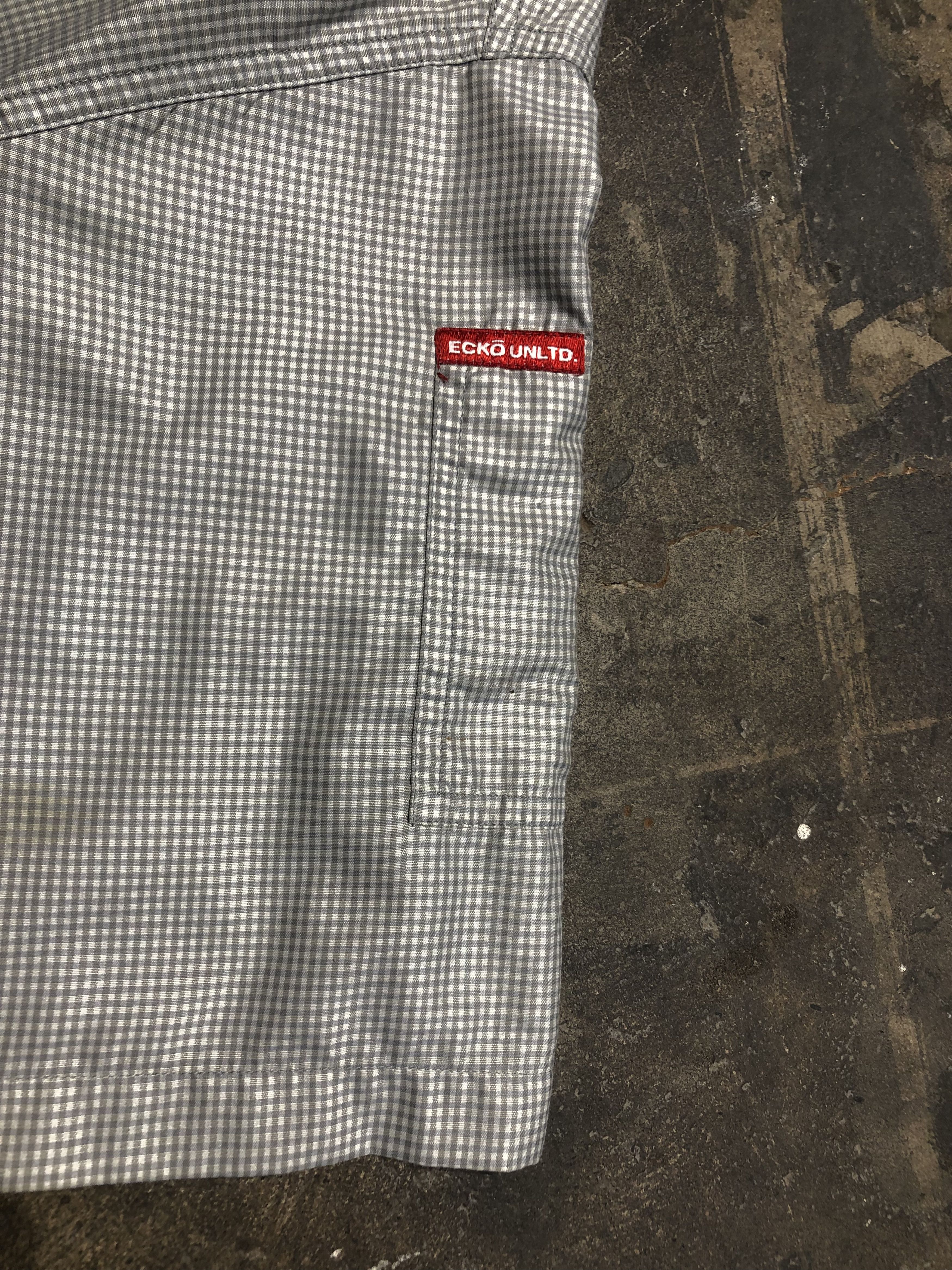 Ecko Unltd. Vintage Y2K Ecko Unltd Complex Button Up Shirt Size US XL / EU 56 / 4 - 7 Thumbnail