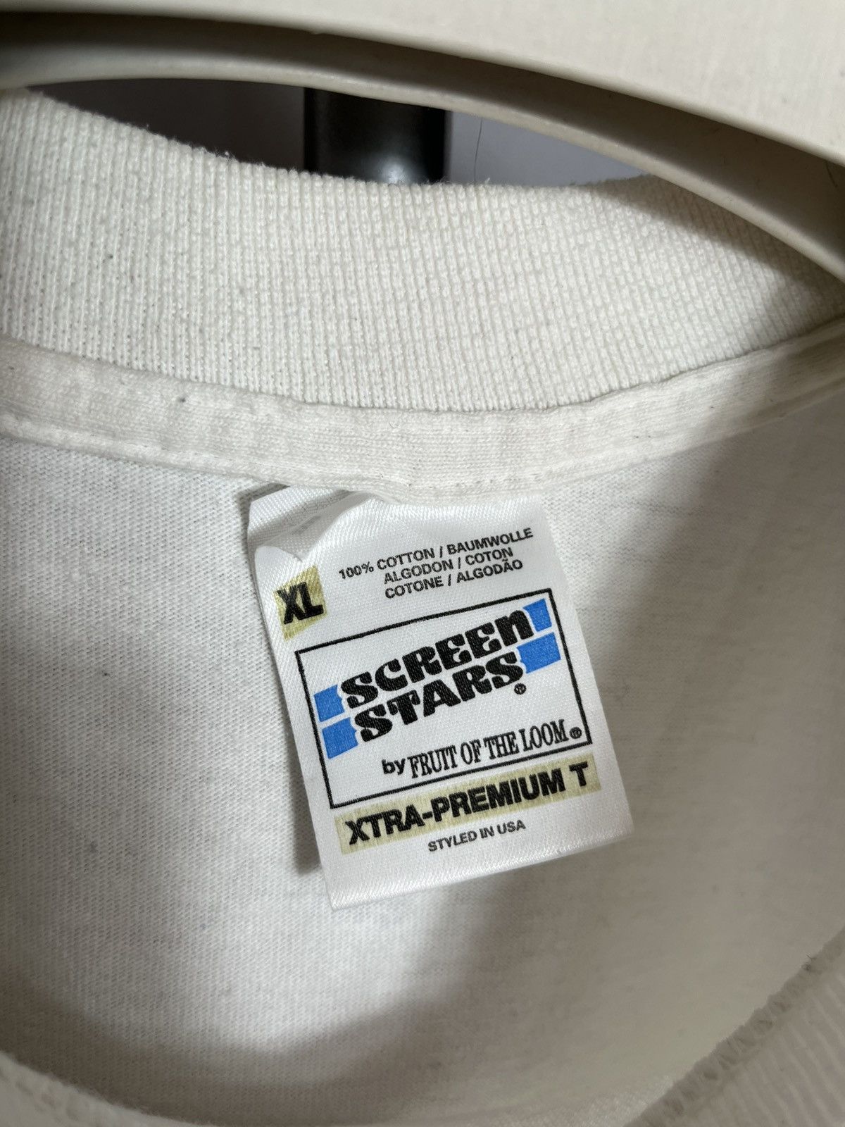 Fruit Of The Loom World Cup France 98 1994 Vintage Mester Card Football Soccer Size US XL / EU 56 / 4 - 3 Thumbnail