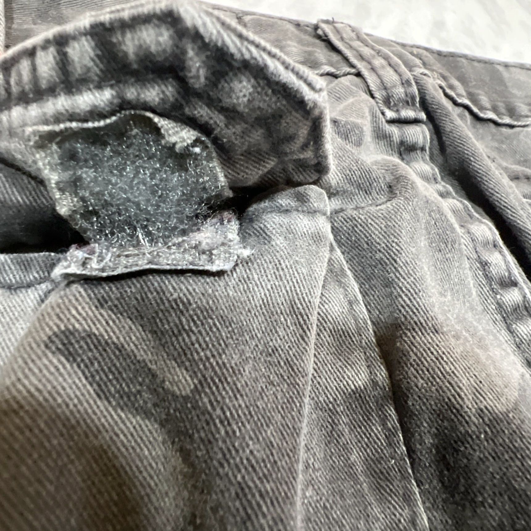 Wrangler Wrangler Jeans Cargo Camo 36x32 Faded Gray 70BRWGL Cotton Hunting Men Size US 36 / EU 52 - 6 Thumbnail