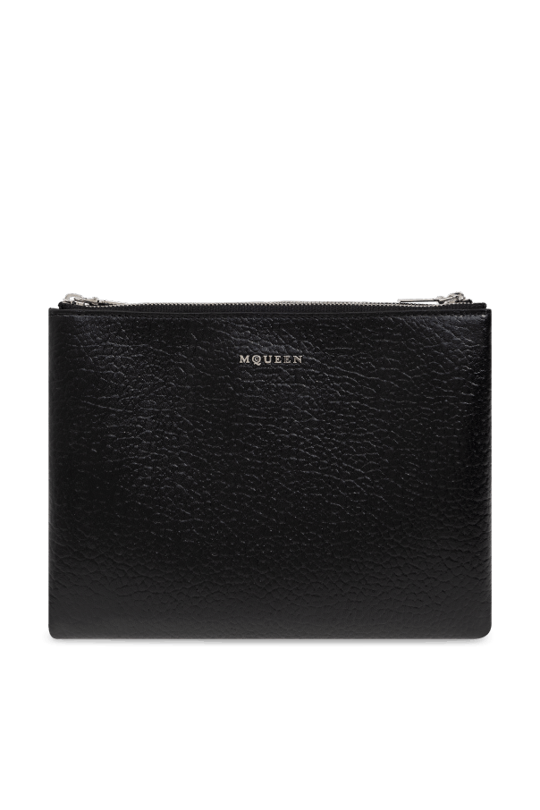 Alexander McQueen o1s22i1n1024 Size: OS / Cross-Bar Pouch in Black Size ONE SIZE - 1 Thumbnail