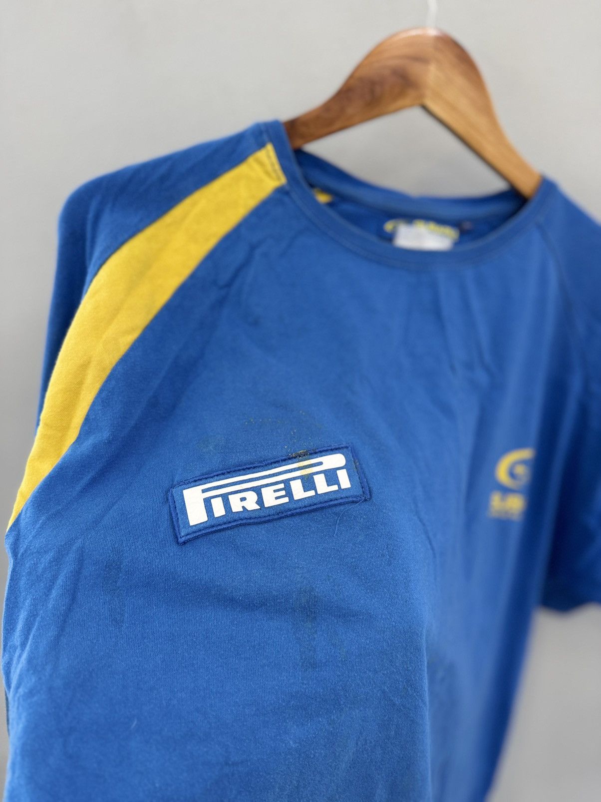 NASCAR Vintage Subaru T-Shirts Blue Racing Team Firelli Size US XL / EU 56 / 4 - 5 Thumbnail