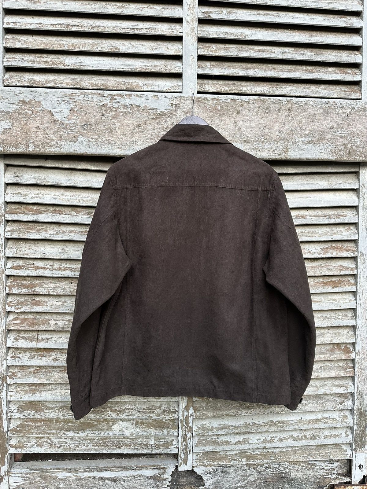 Vintage 👹Vintage Irish Setter Detroit Style Brown Suede Jacket Size US L / EU 52-54 / 3 - 8 Thumbnail
