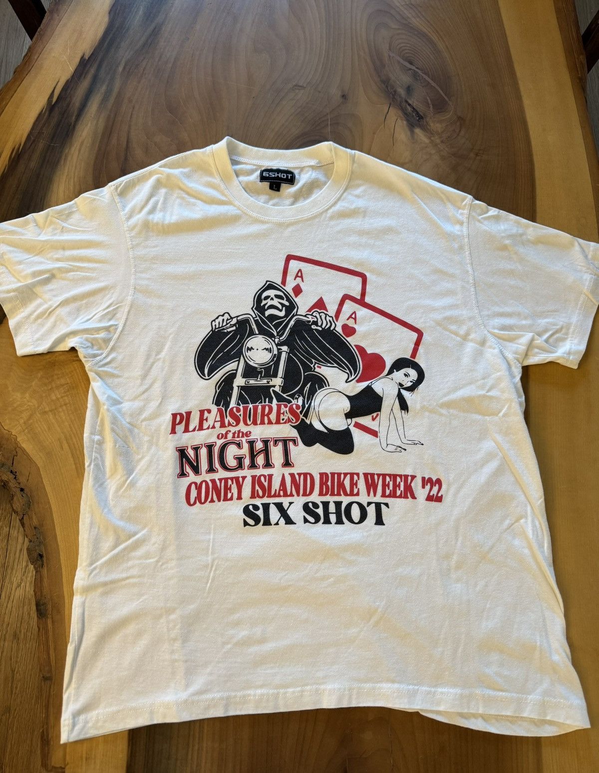 6SHOT Six Shot Coney Island Bike Week Tee Size US L / EU 52-54 / 3 - 1 Thumbnail