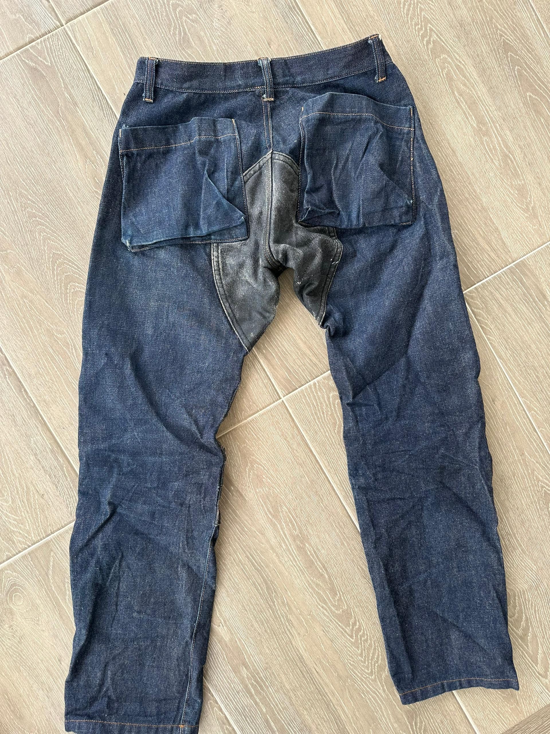 Japanese Brand Shuy Japanese Rider Style Selvedge Denim Jeans Size US 30 / EU 46 - 2 Thumbnail