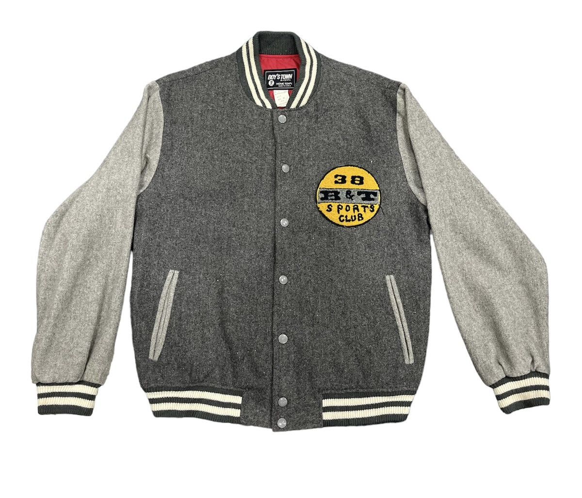 Vintage VINTAGE BOY’S TOWN SPORT CLUB VARSITY JACKET Size US M / EU 48-50 / 2 - 1 Thumbnail