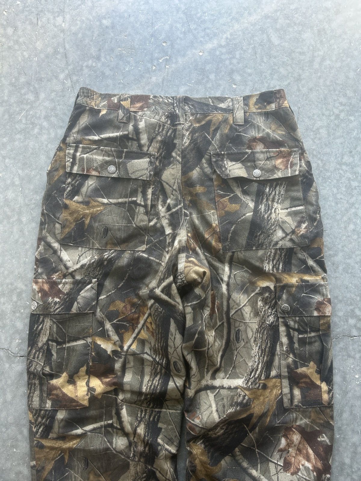 Realtree × Vintage × Woolrich Woolen Mills Vintage Y2K Woolrich Realtree Camo Cargo Pants Size US 31 - 9 Thumbnail