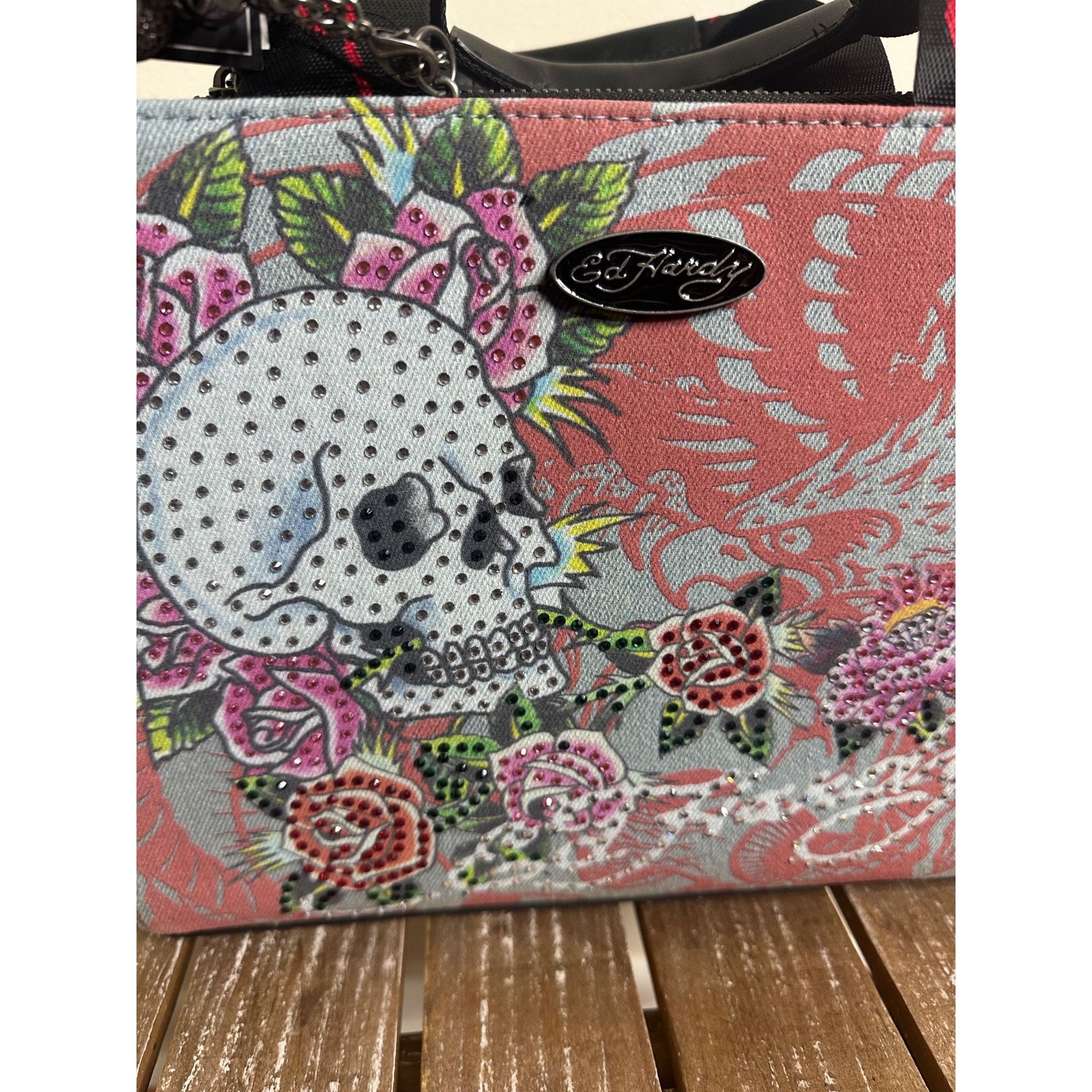 Ed Hardy Ed Hardy Tote Bag Size ONE SIZE - 2 Thumbnail